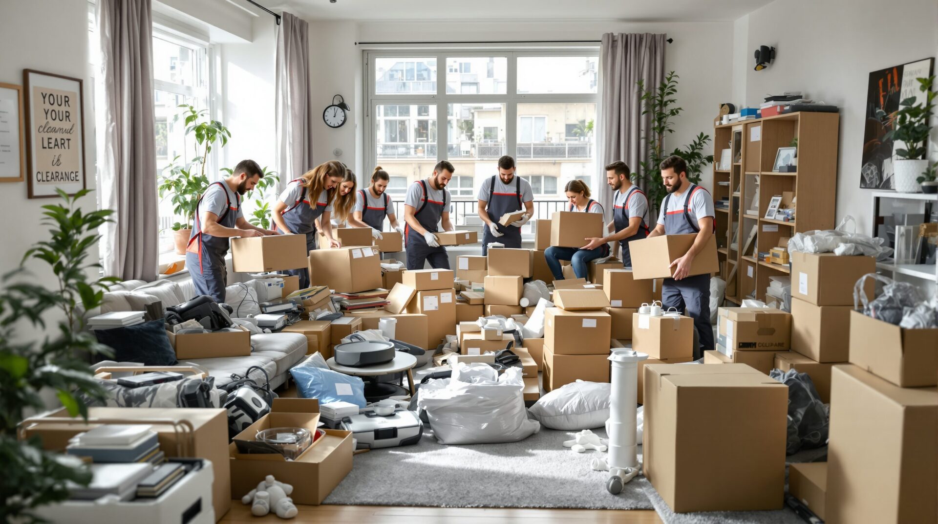 Comment se déroule un service de débarras ?