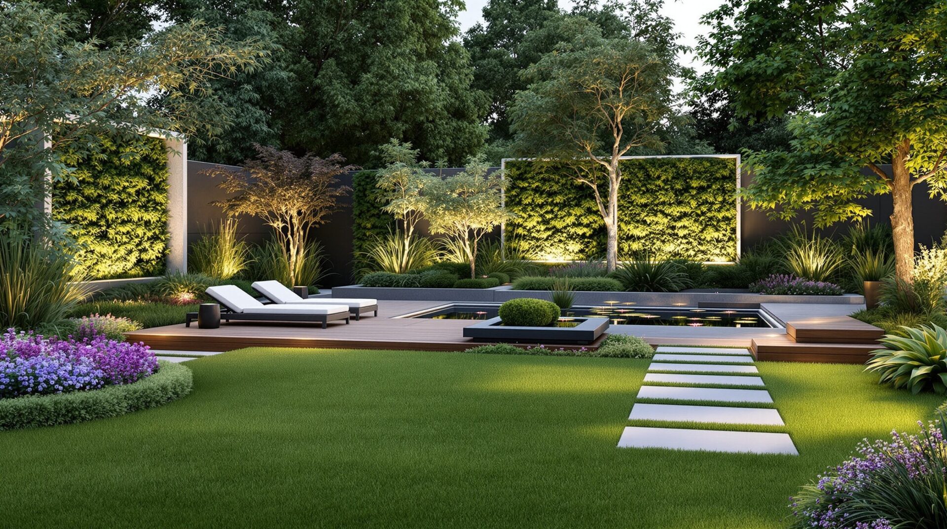 Les tendances 2025 : jardins paysagers d'exception