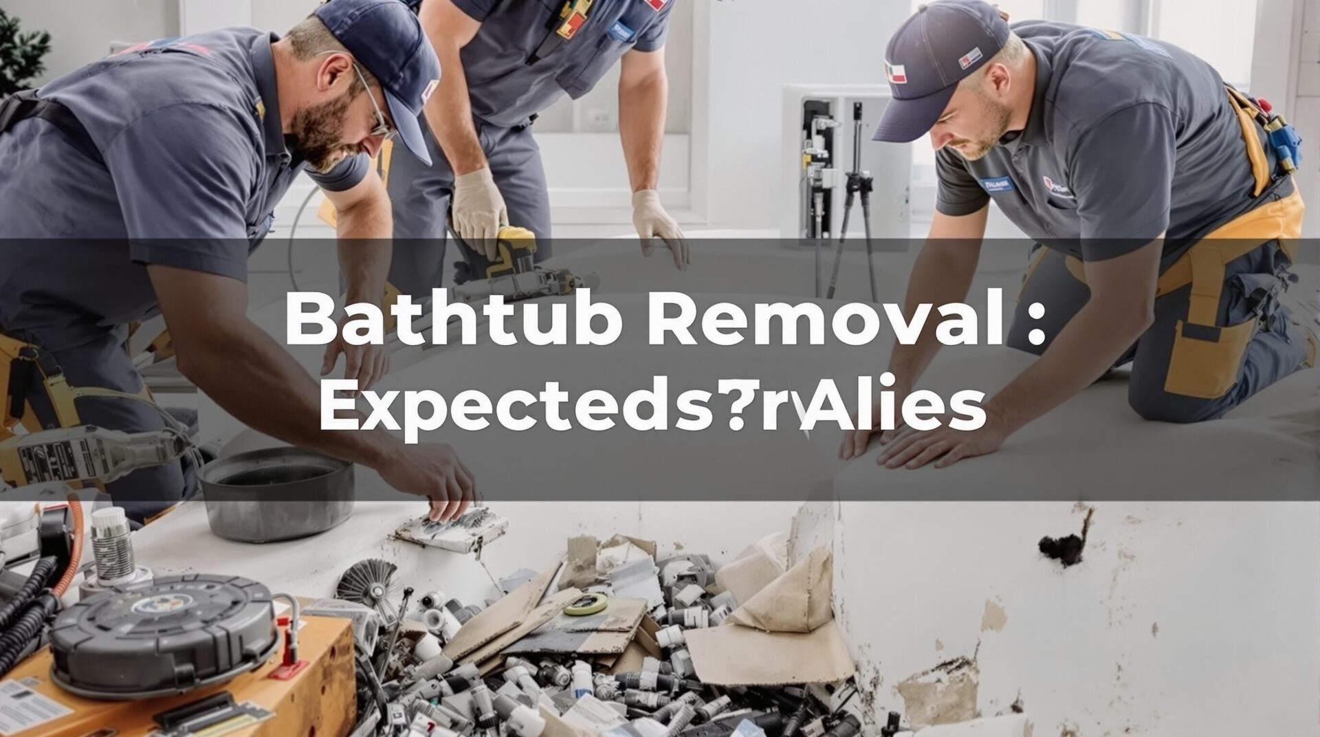 Prix depose baignoire : les tarifs à prévoir pour ces travaux