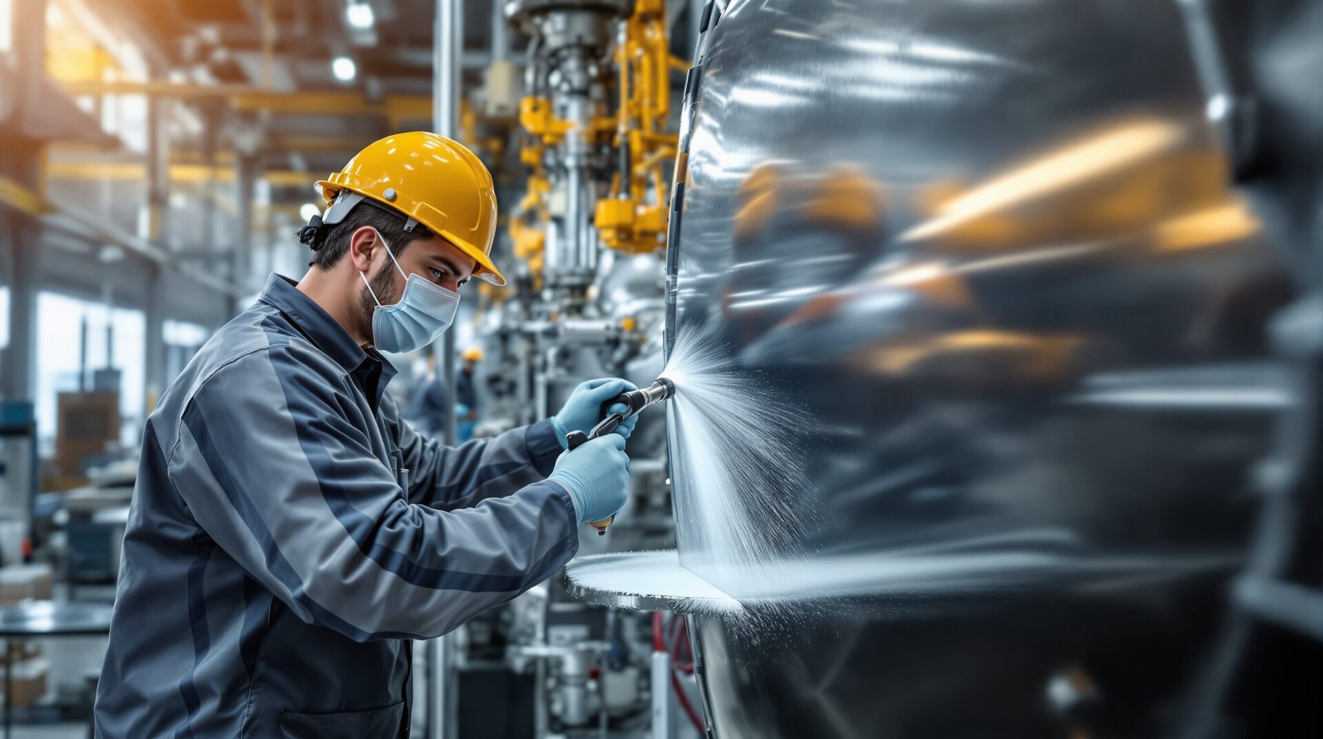 Durabilité des peintures made in France en milieu industriel