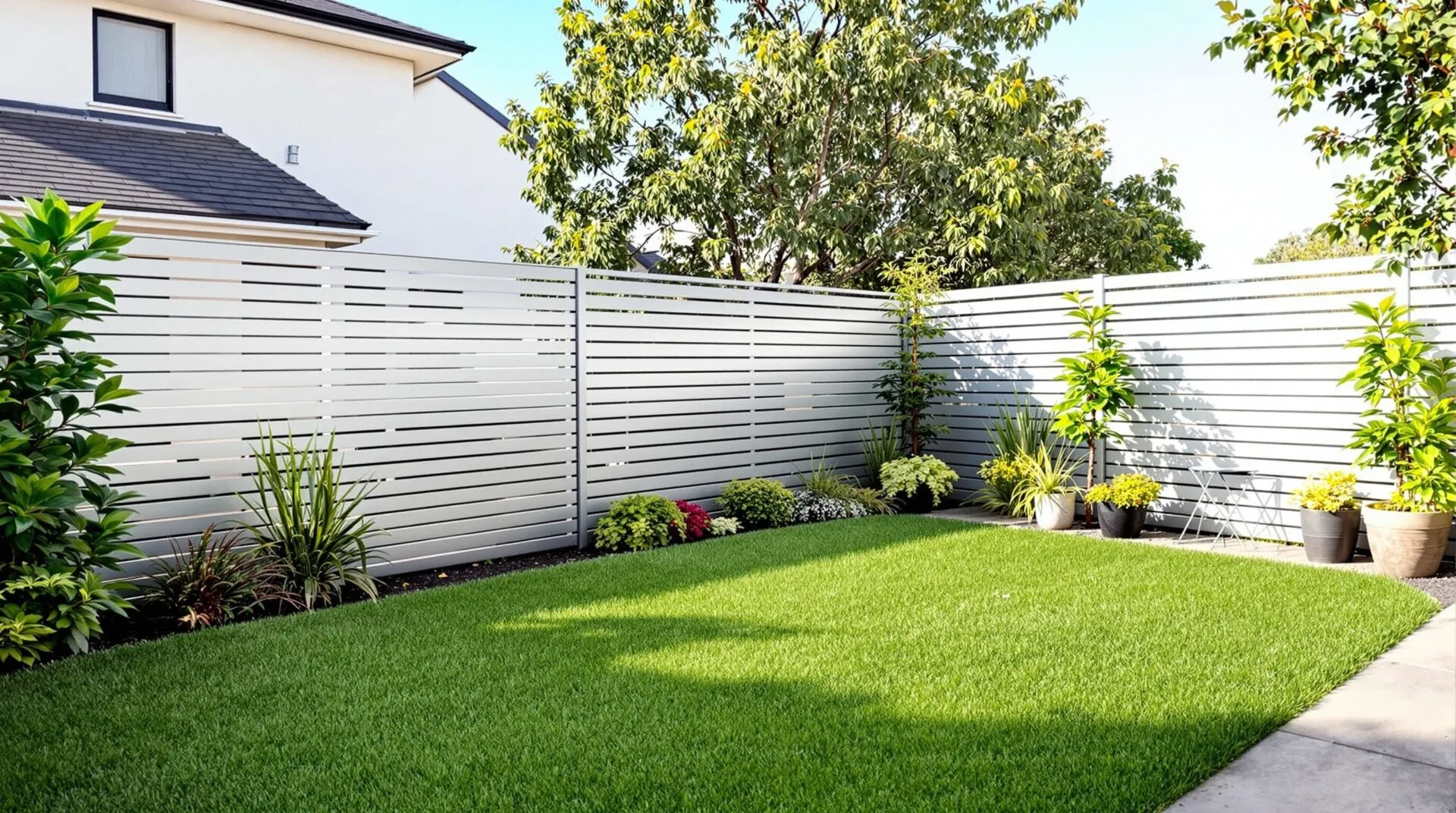 Modernisez votre jardin avec une clôture aluminium sur mesure