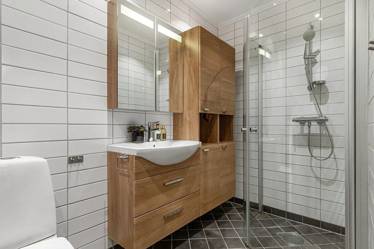 salle de bain nature