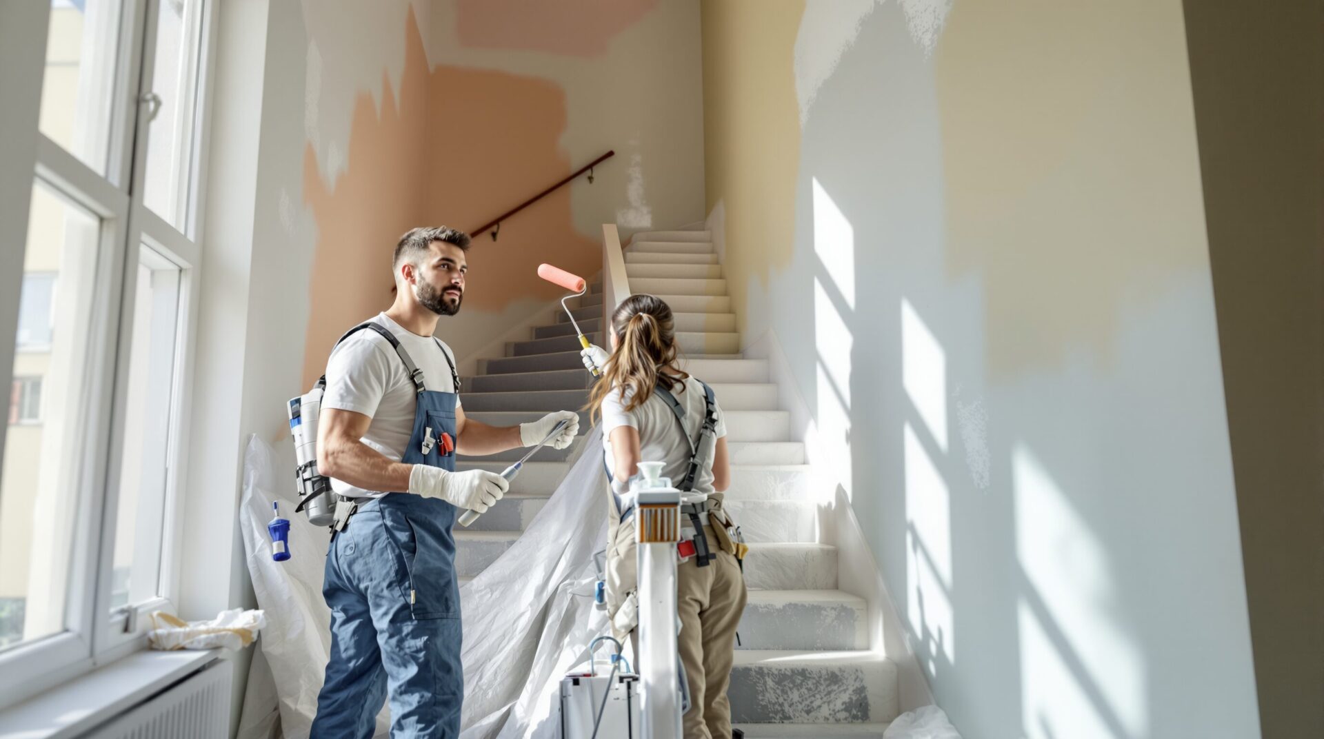 renovation cage escalier