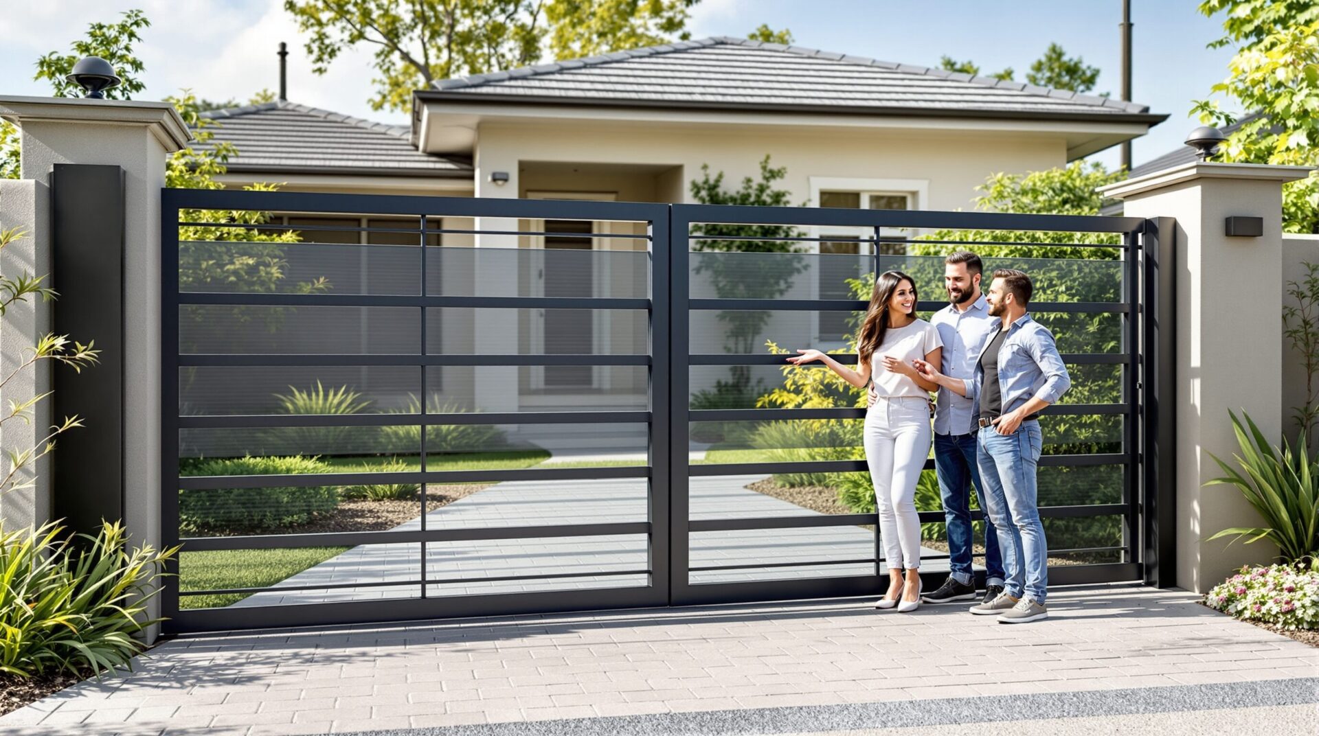 portail en aluminium