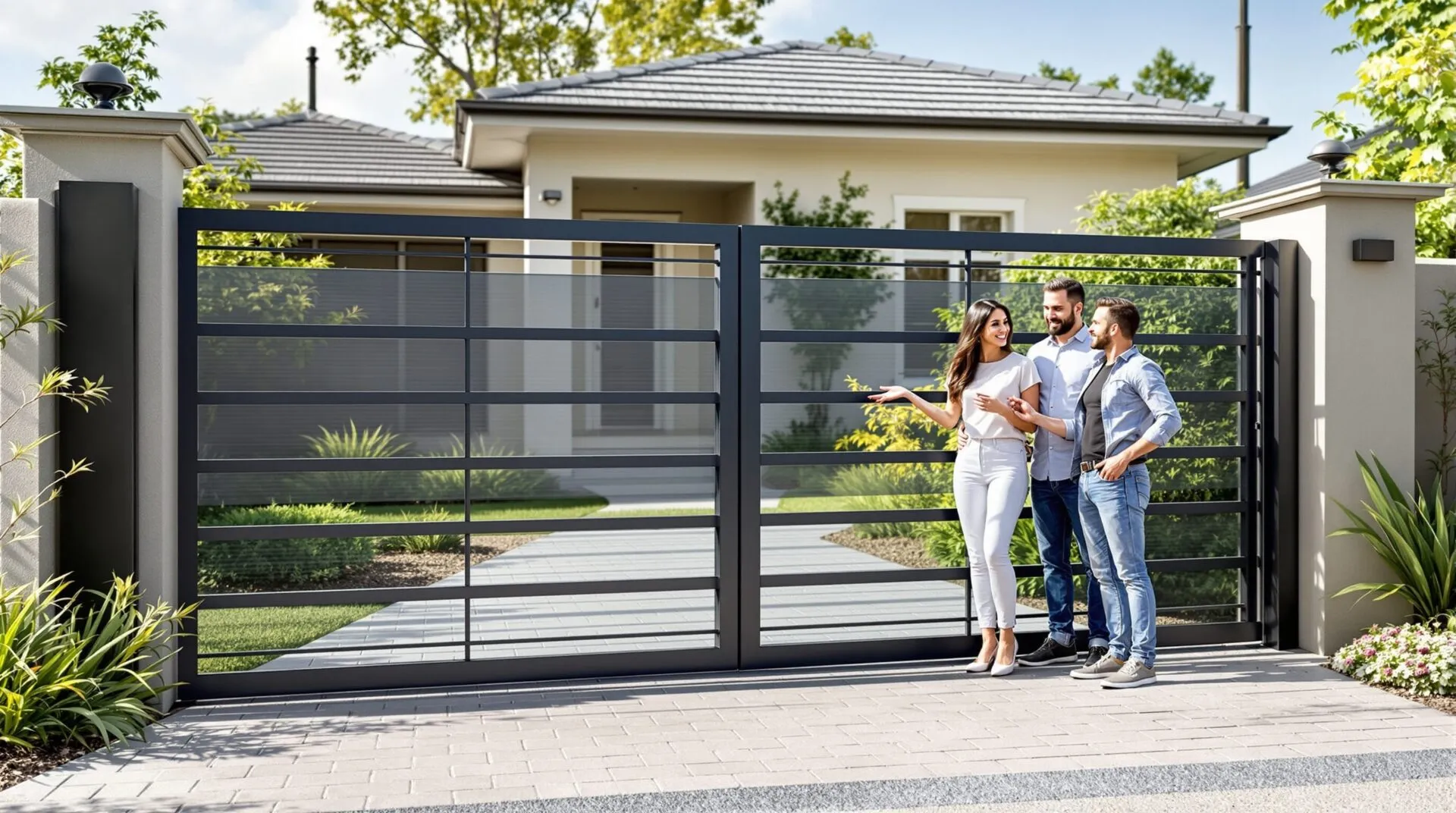 portail en aluminium