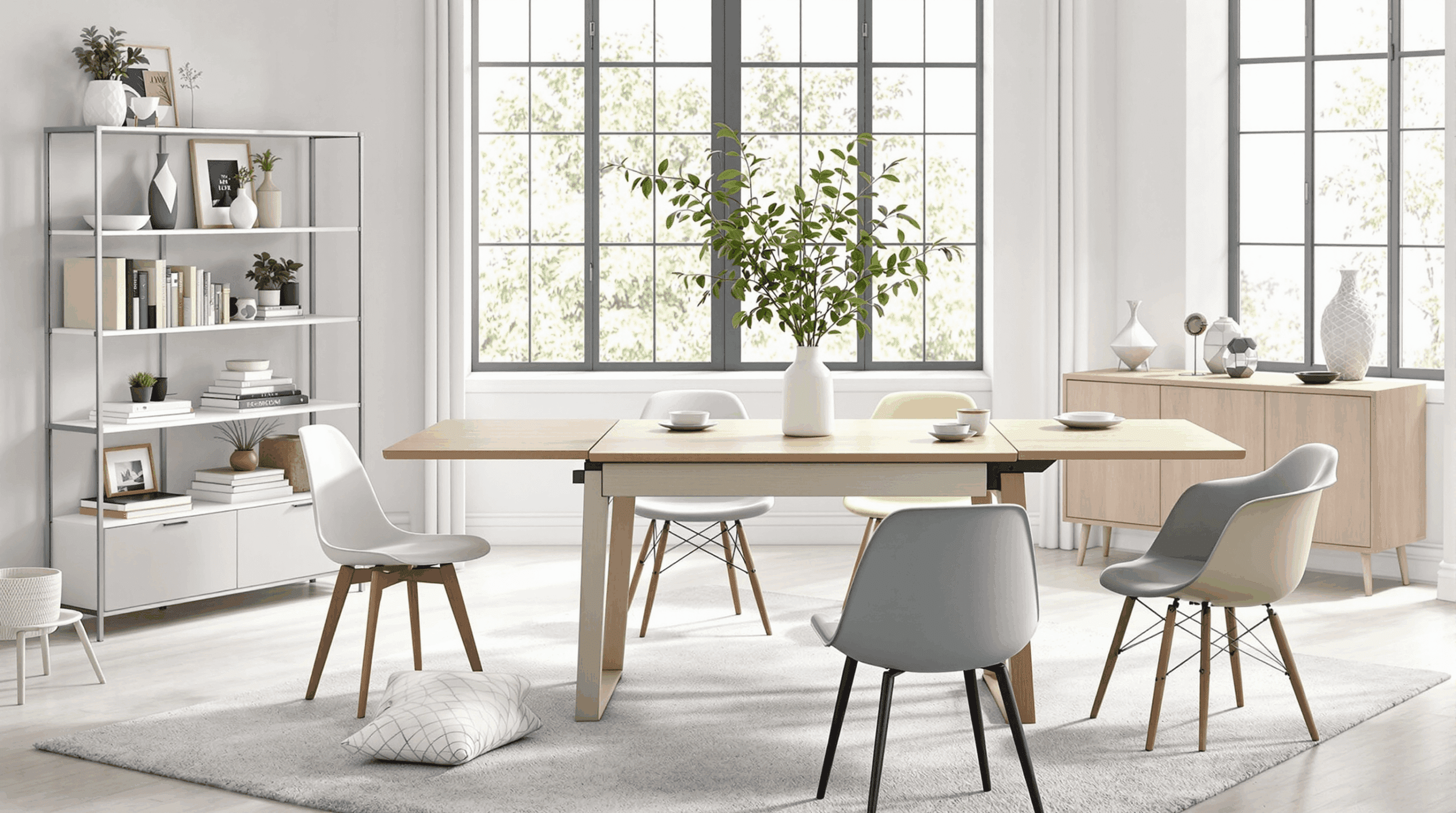 Table extensible : matériaux, styles et astuces d’aménagement