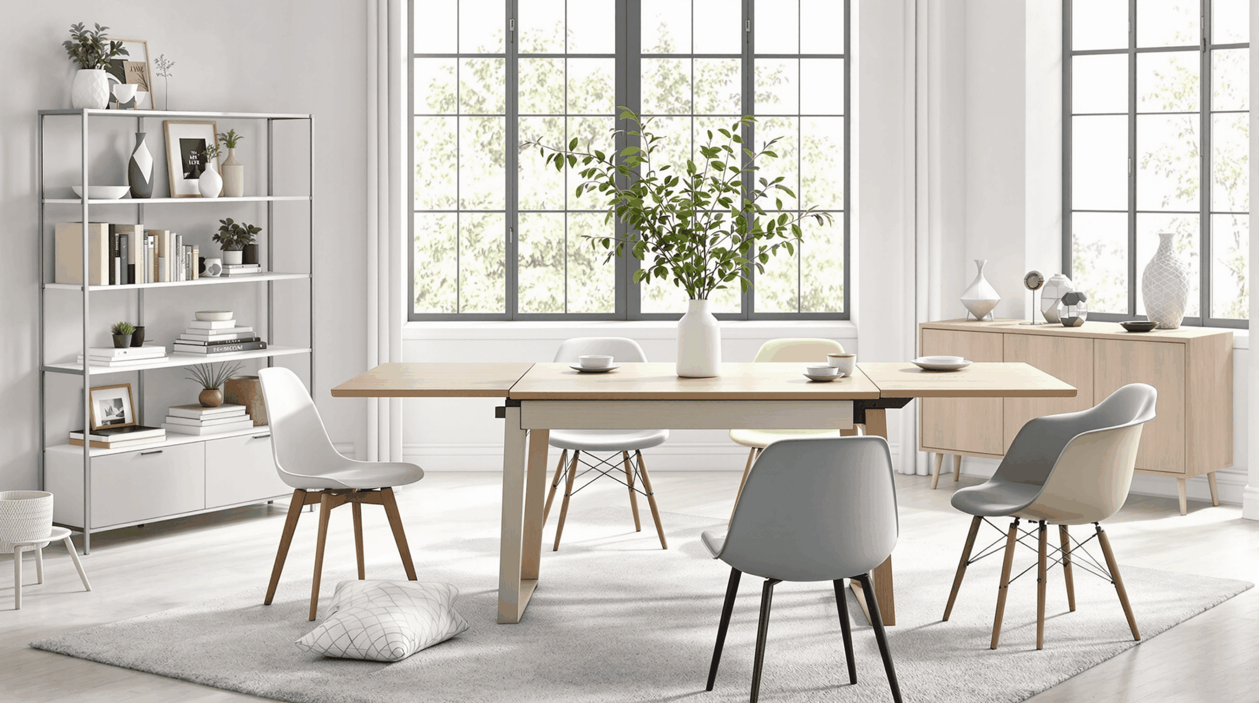 Table extensible : matériaux, styles et astuces d’aménagement