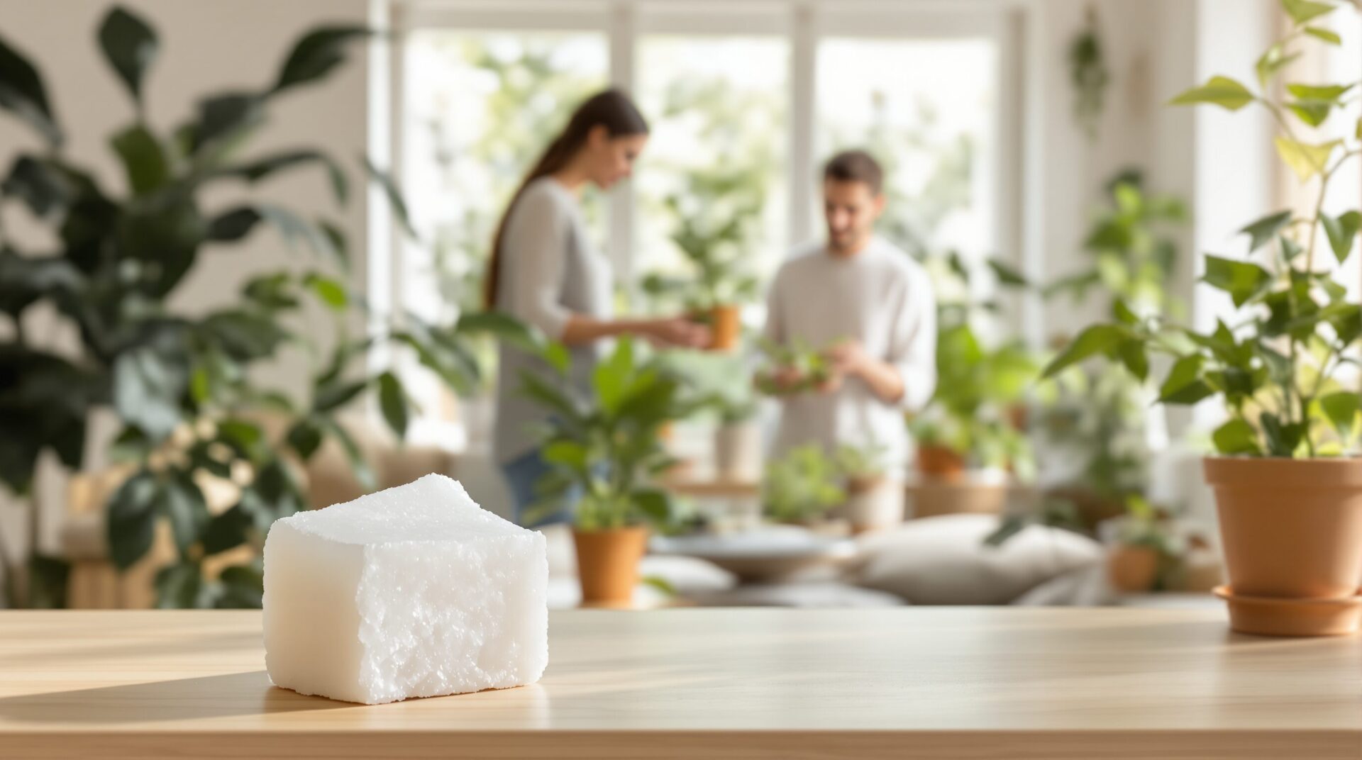 Bloc de sel humidité : la méthode naturelle pour assainir la maison