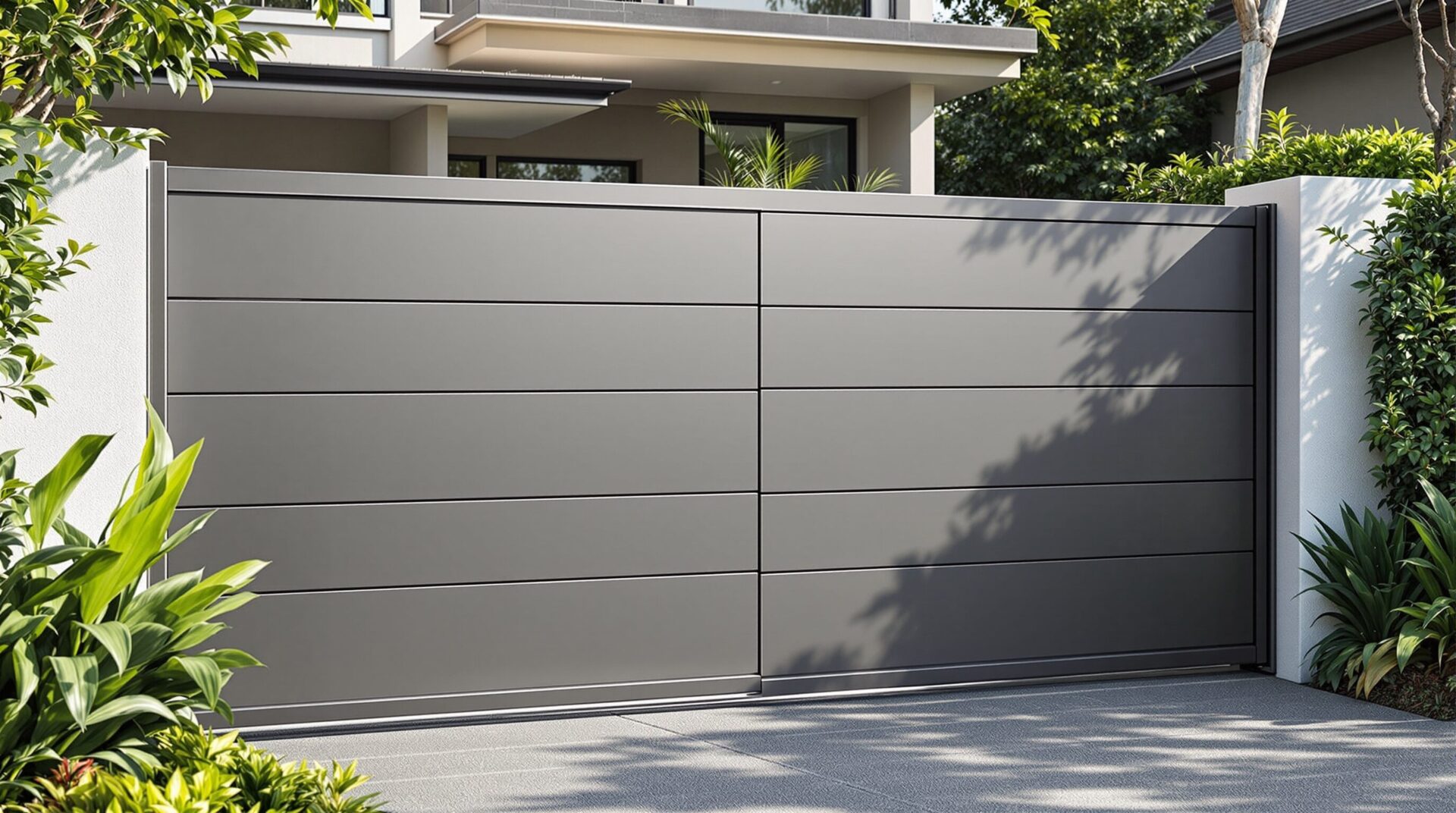 Portail aluminium sur mesure : personnalisez votre entrée avec style