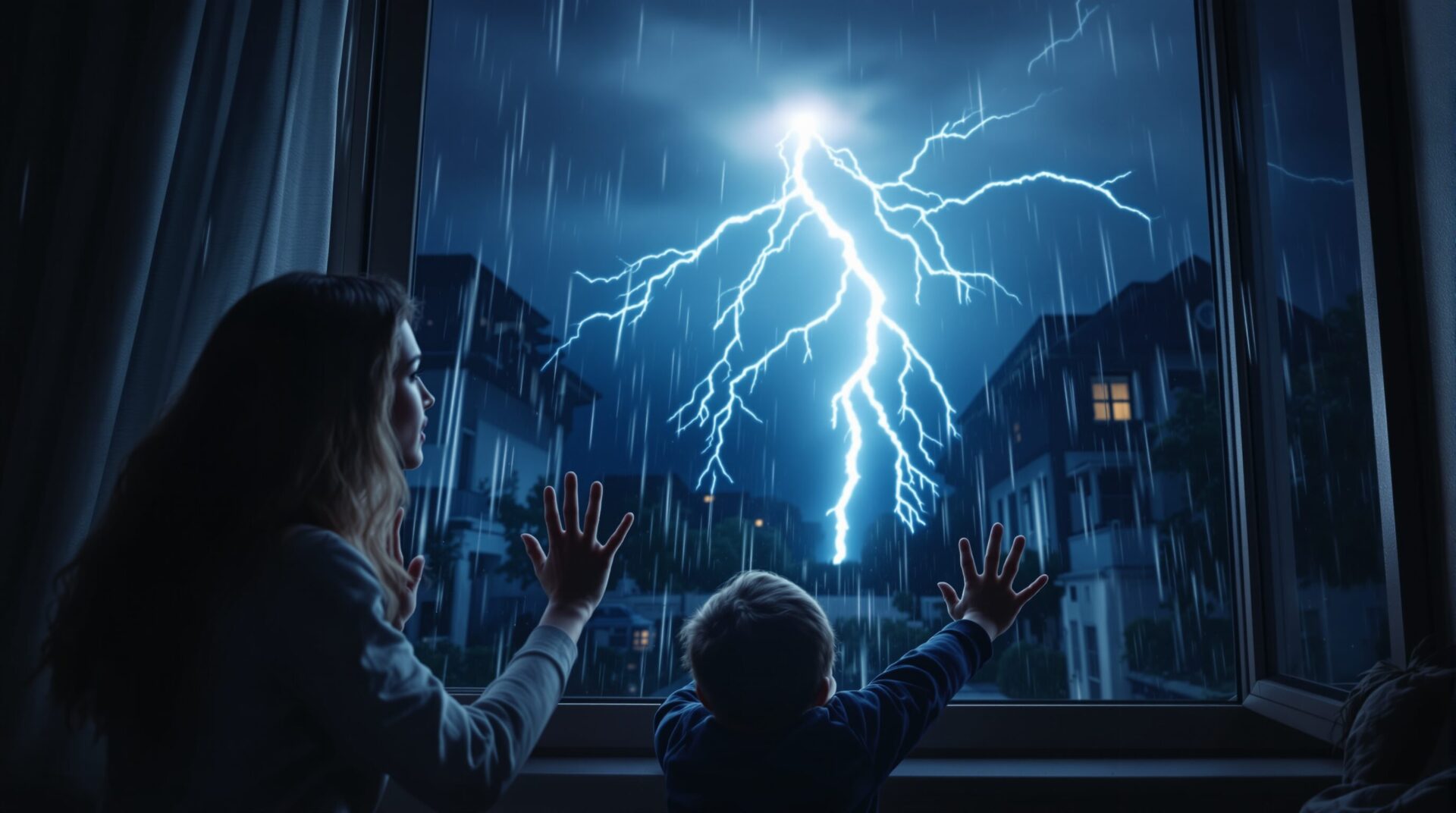 Éclair fenêtre ouverte : quels risques pour la maison et la sécurité