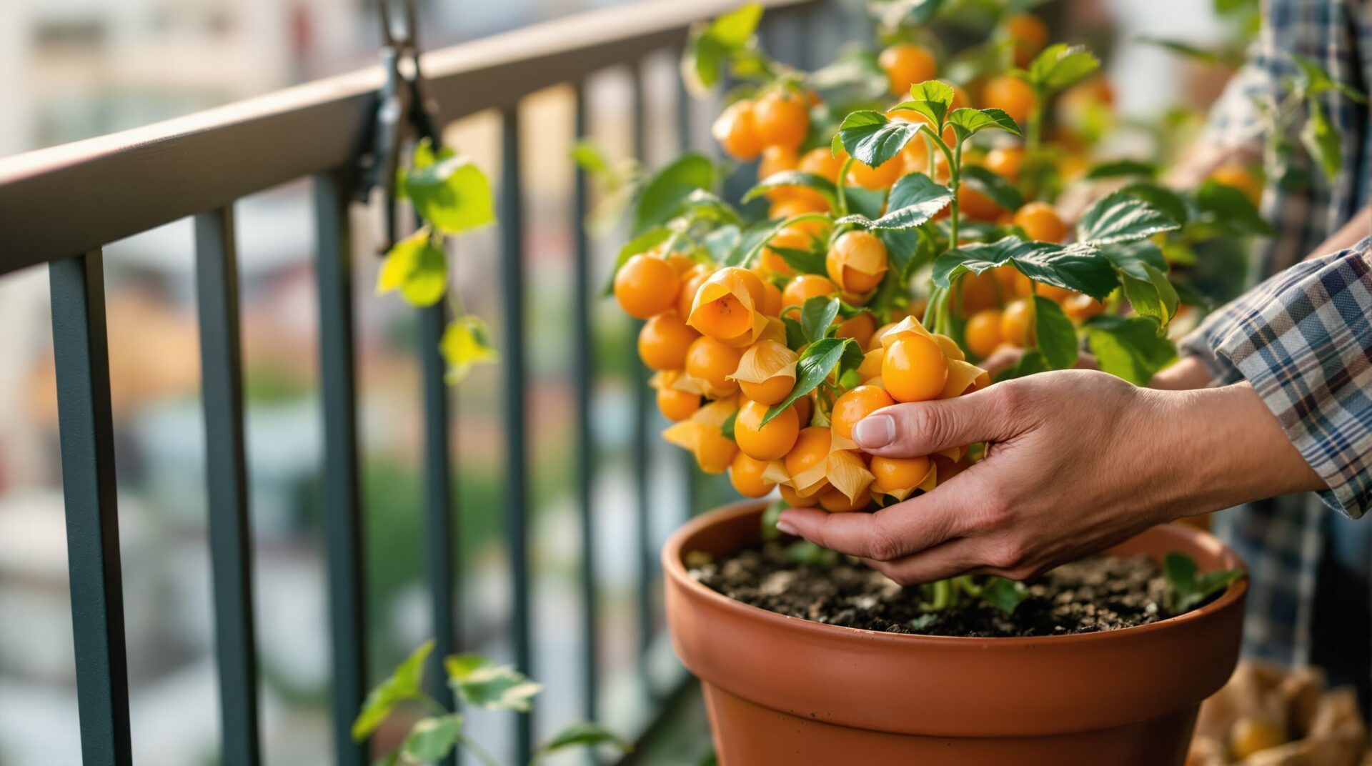 Physalis en pot : la culture sur balcon comment récolter des fruits ?