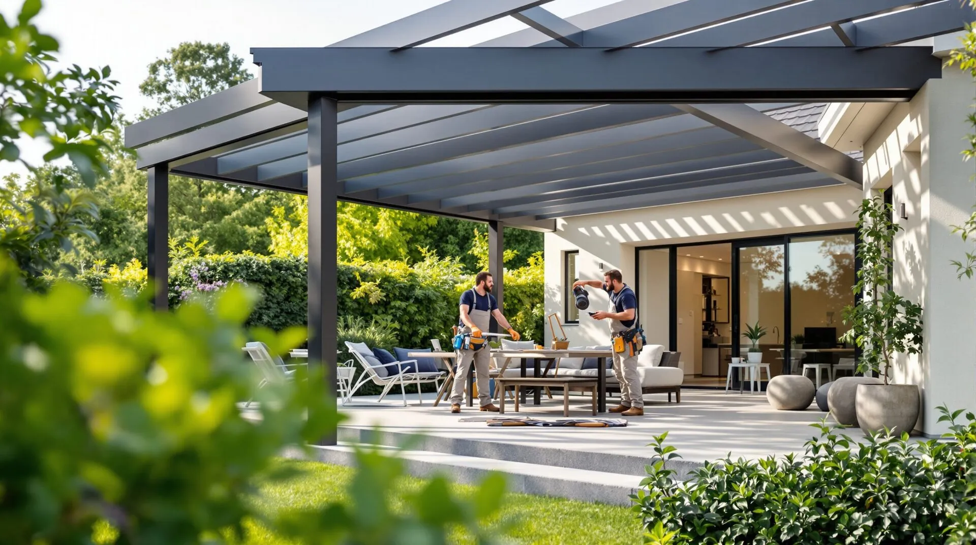 Pergola en Mayenne : comment réussir l’installation sur votre terrasse