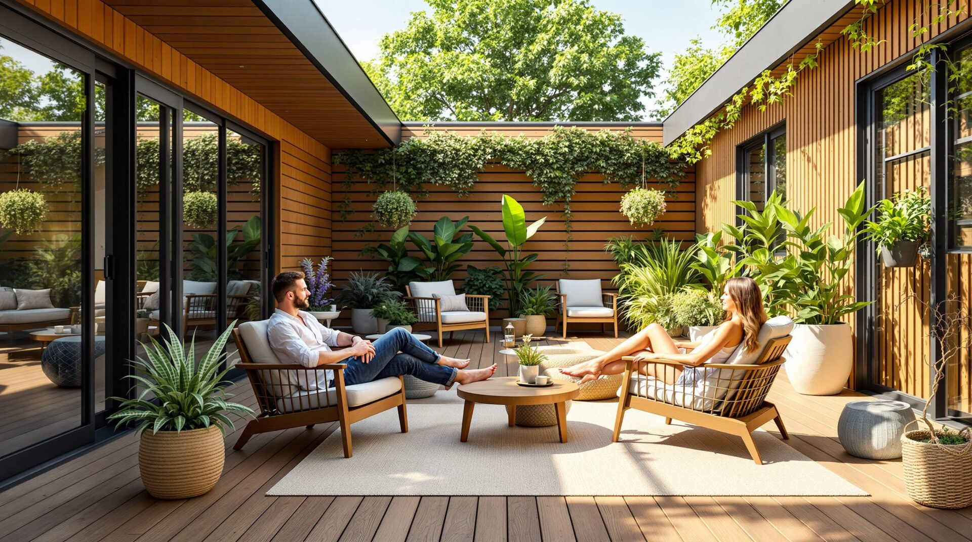 modele terrasse en bois