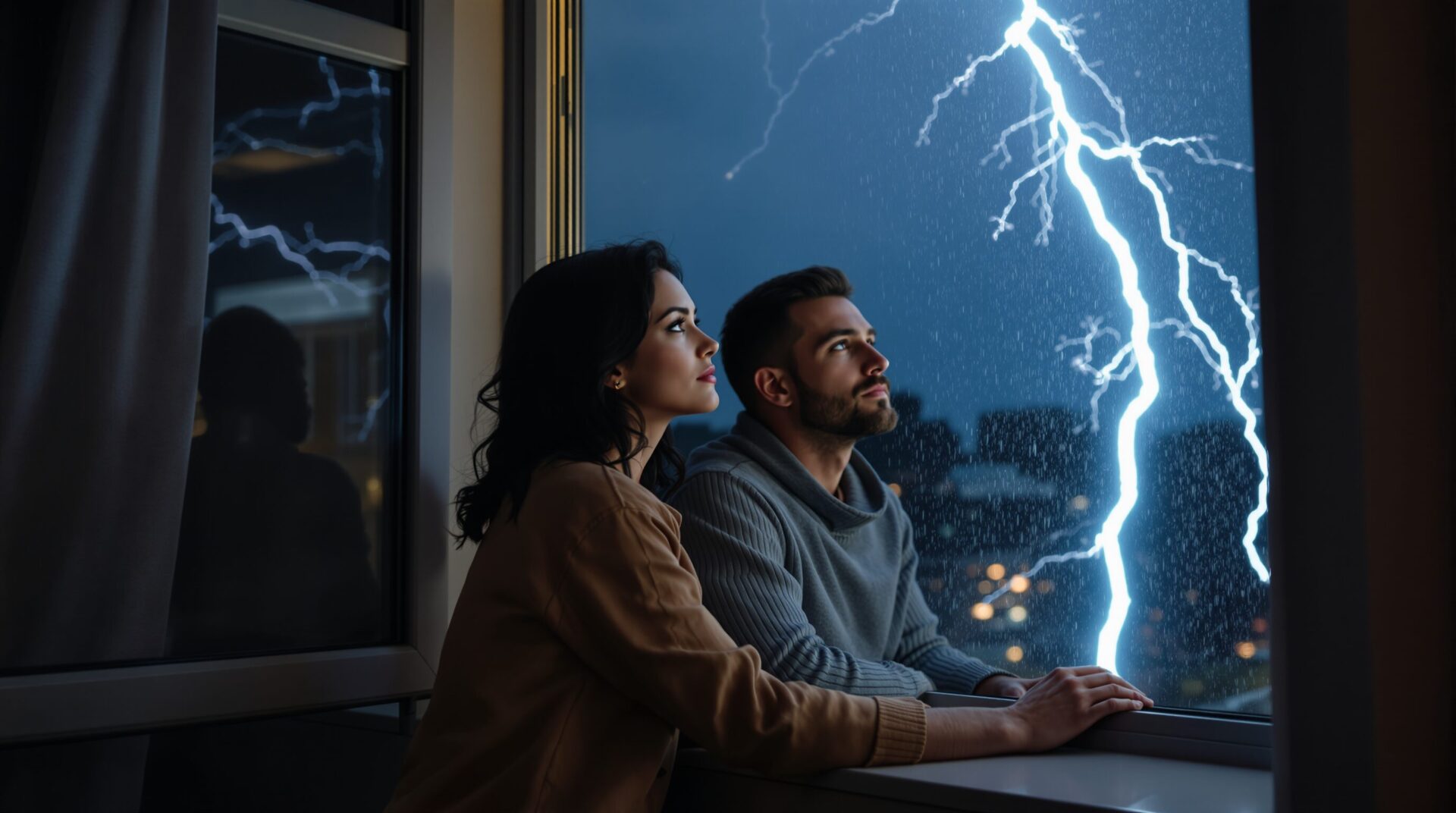 Ouvrir les fenêtres pendant un orage : quelle est la règle de sécurité
