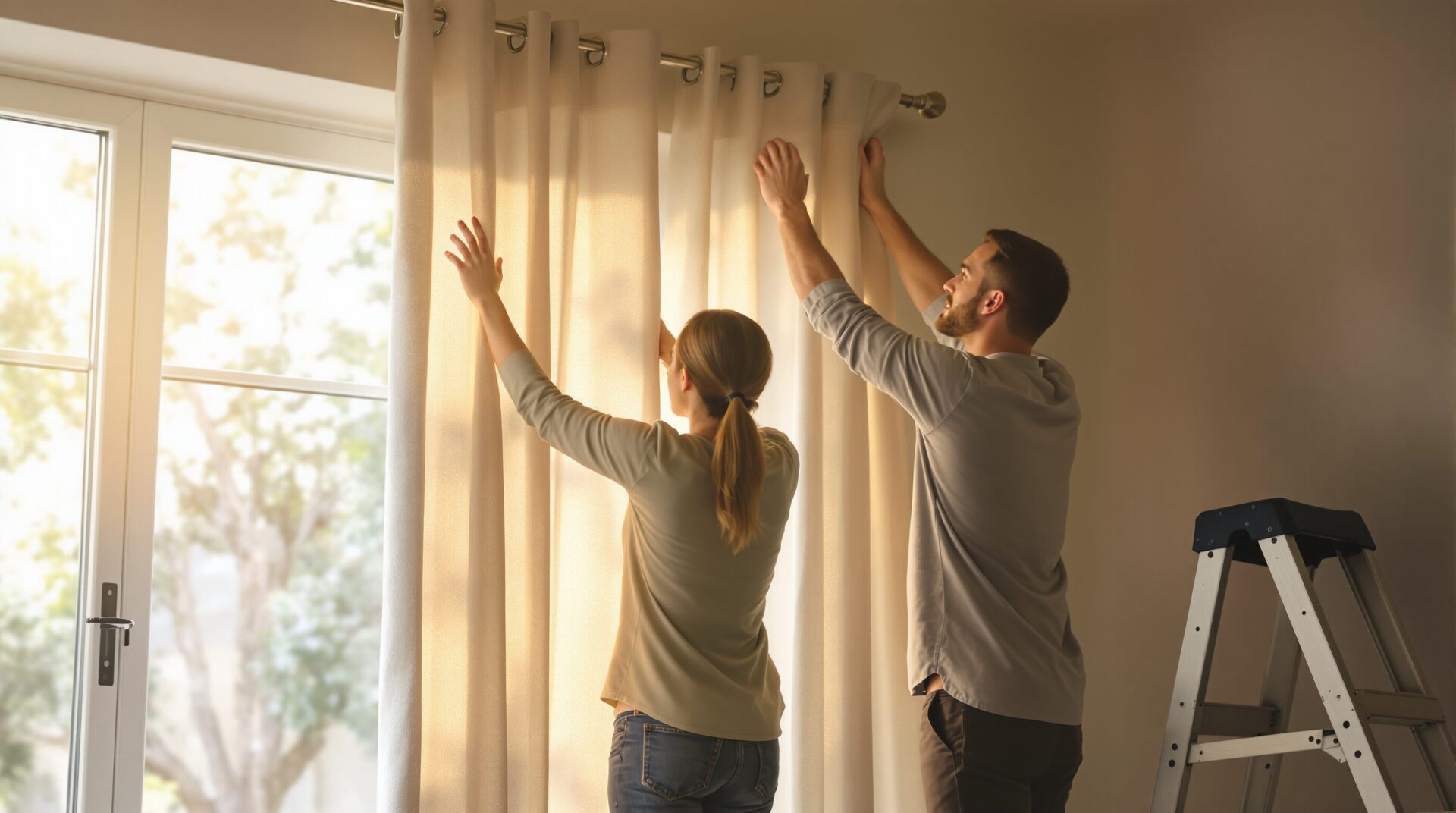 Comment installer un rideau : la méthode efficace pour une pose parfaite