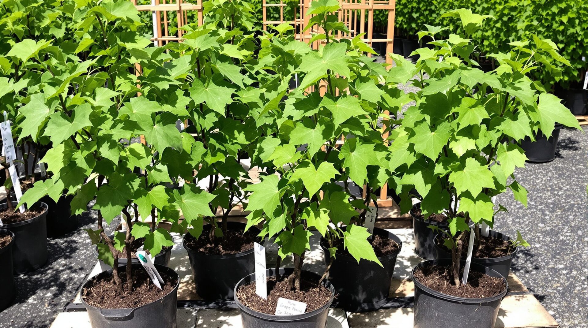 Vous allez acheter des ceps, des treilles ou des plants de vigne greffés ?