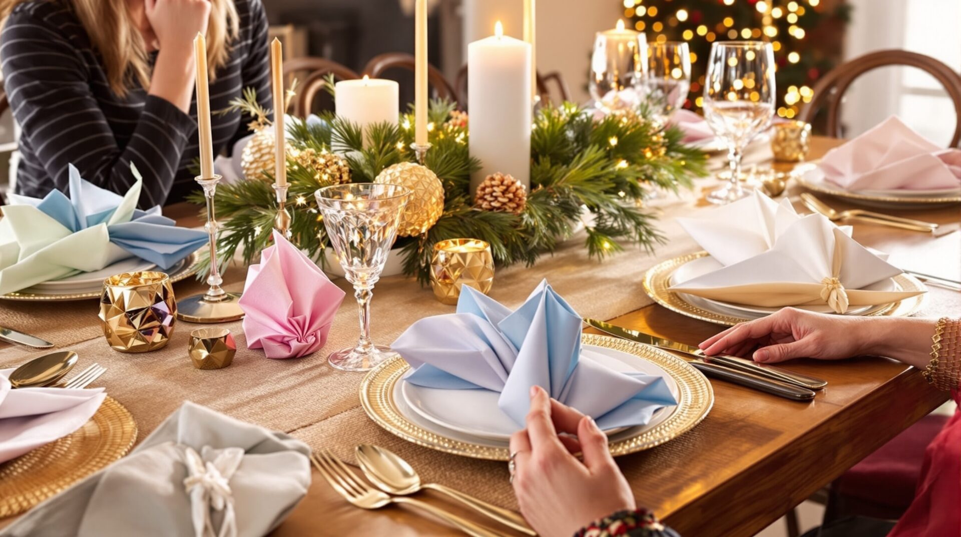 Pliage serviette papier Nouvel An : les 10 idées faciles pour votre table