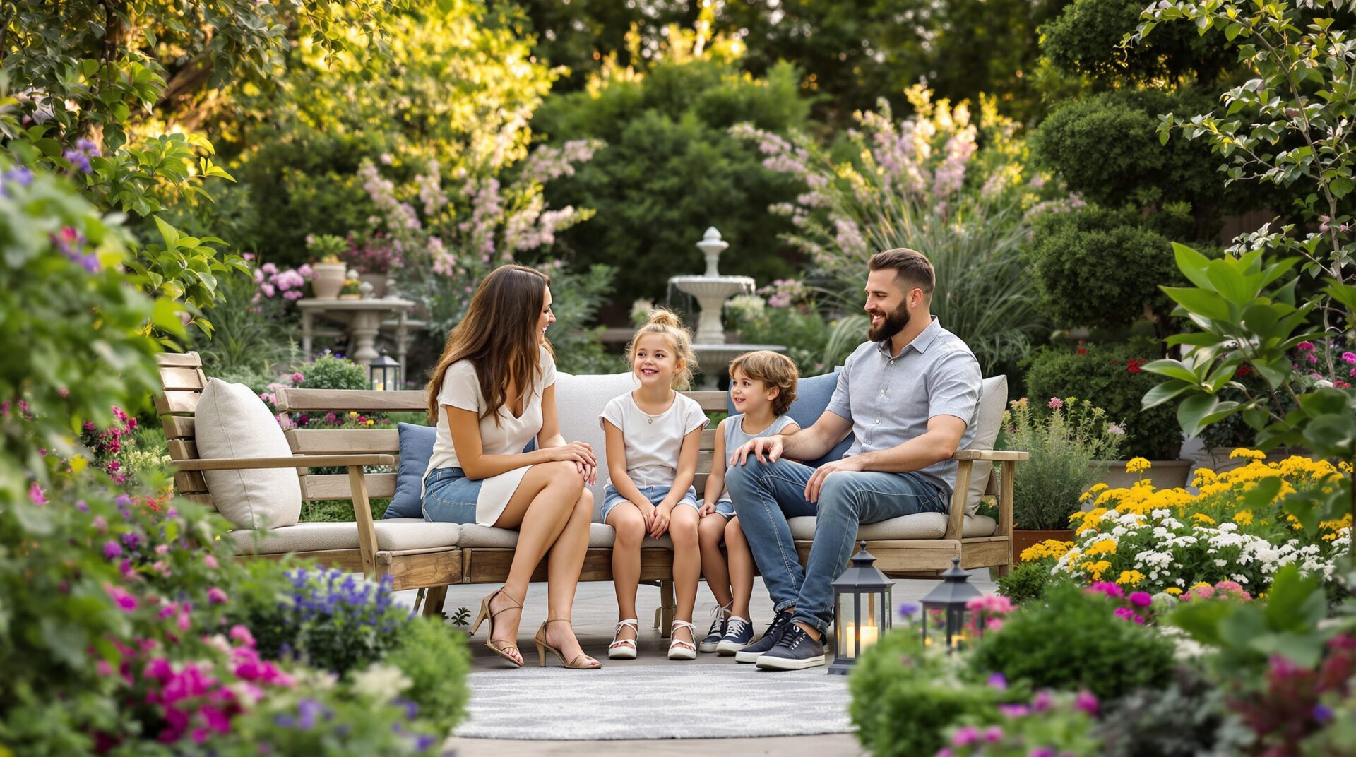 jardin decoratif habite