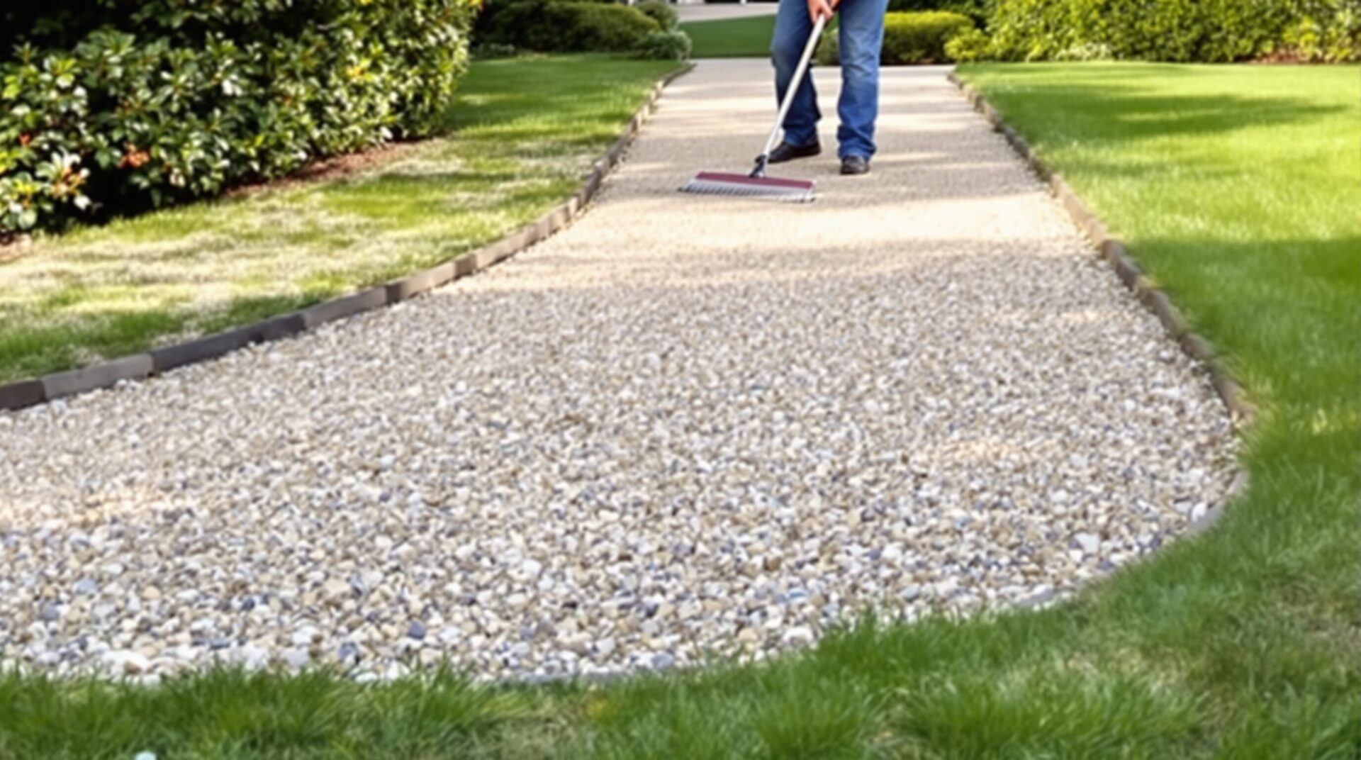 Comment entretenir vos cours et allées en gravier sans produits chimiques ?