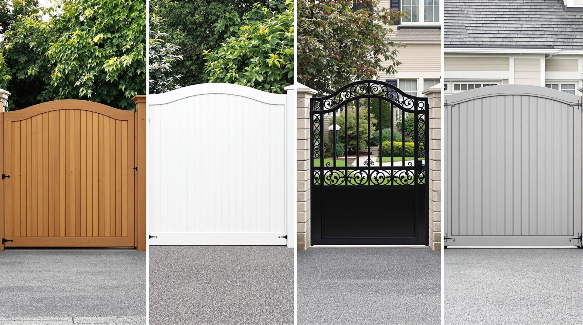 Quels matériaux choisir pour son portail : bois, PVC, fer forgé ou aluminium ?