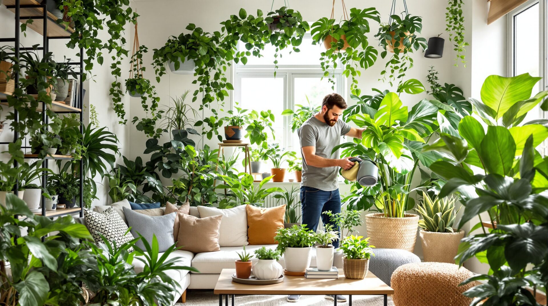 mise en scene vegetale