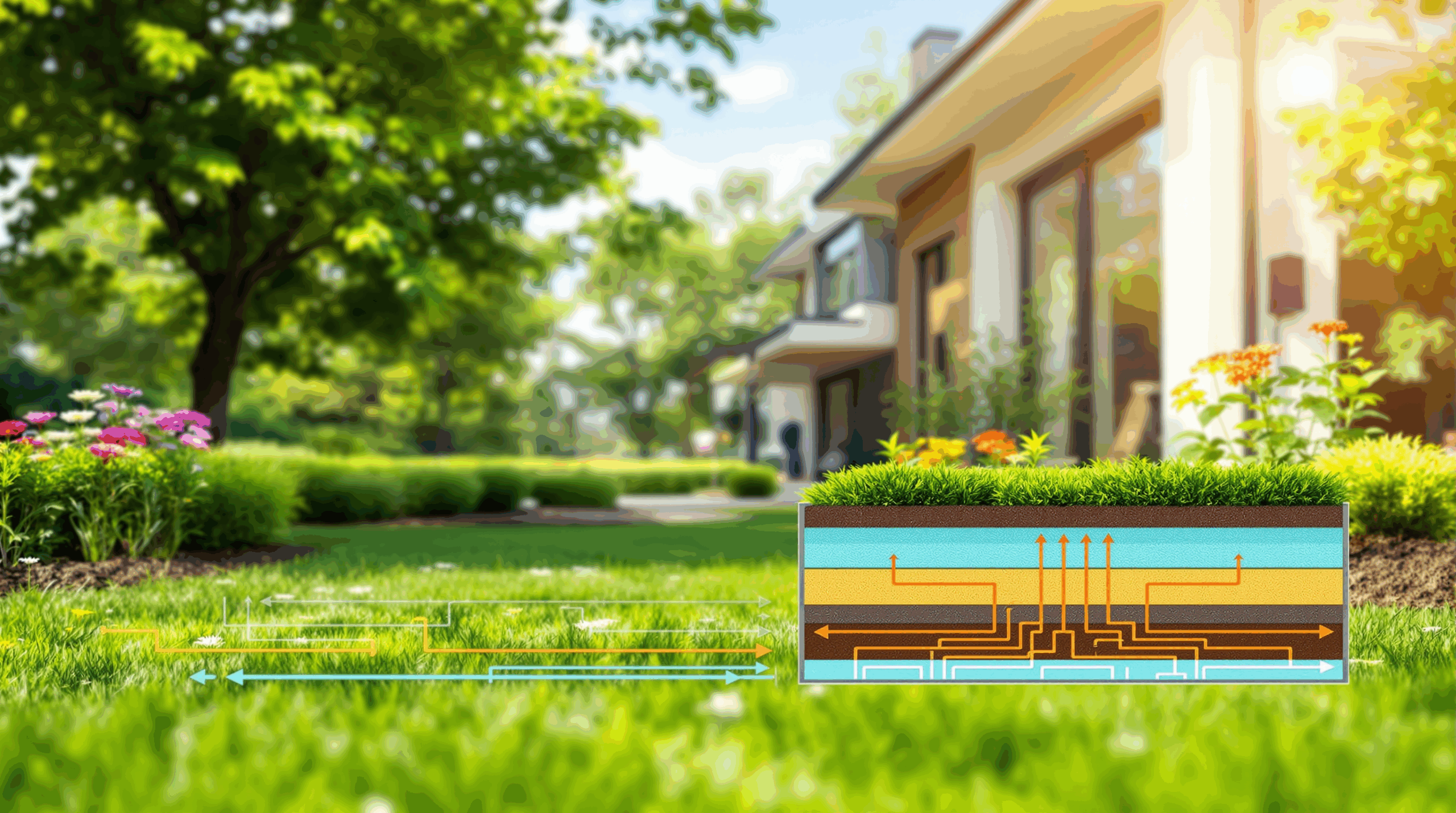 Géothermie : la solution durable pour chauffer la maison et le jardin