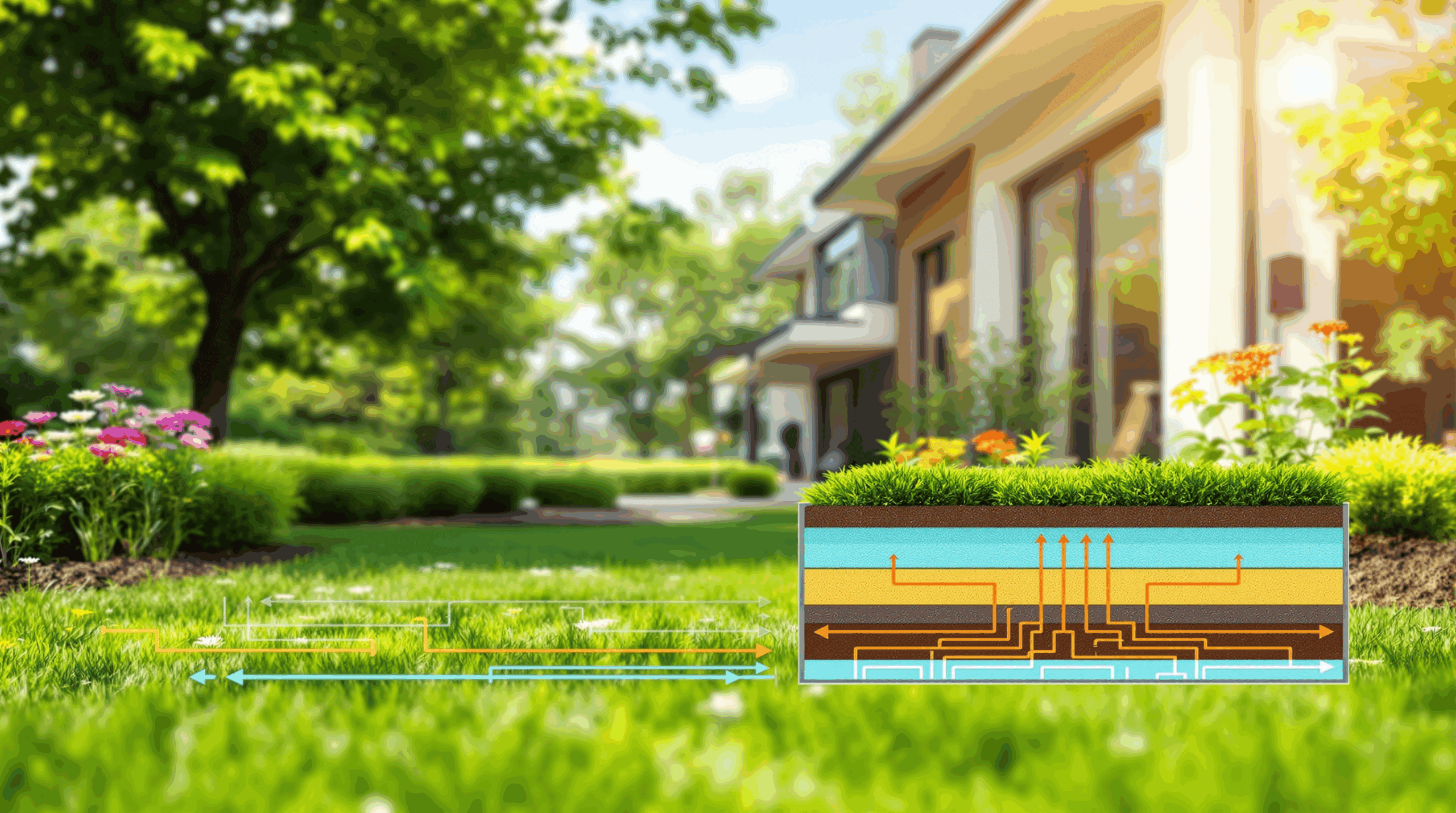 Géothermie : la solution durable pour chauffer la maison et le jardin