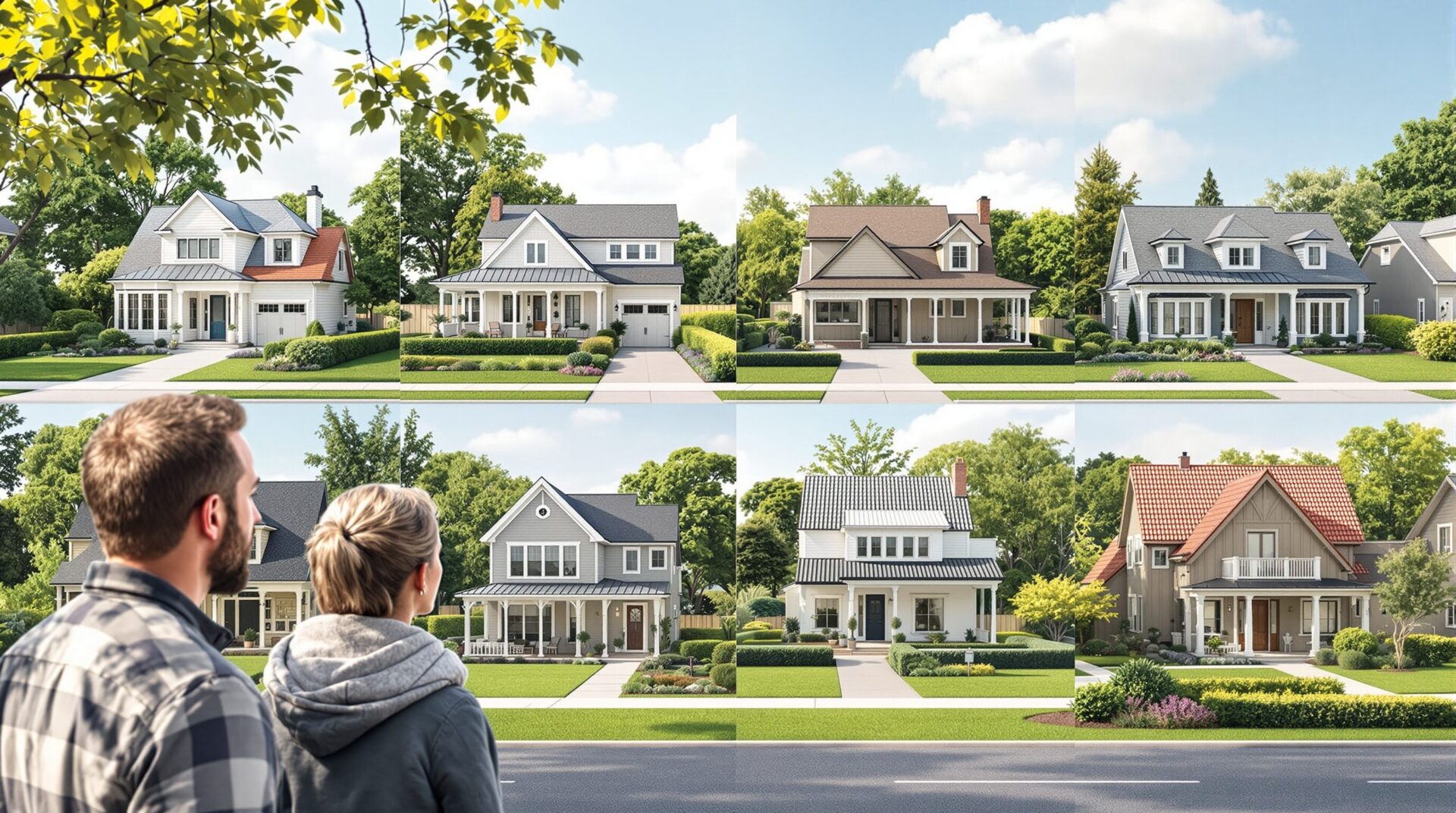 Modèle de toiture pour maison : les 8 options pour chaque style architectural
