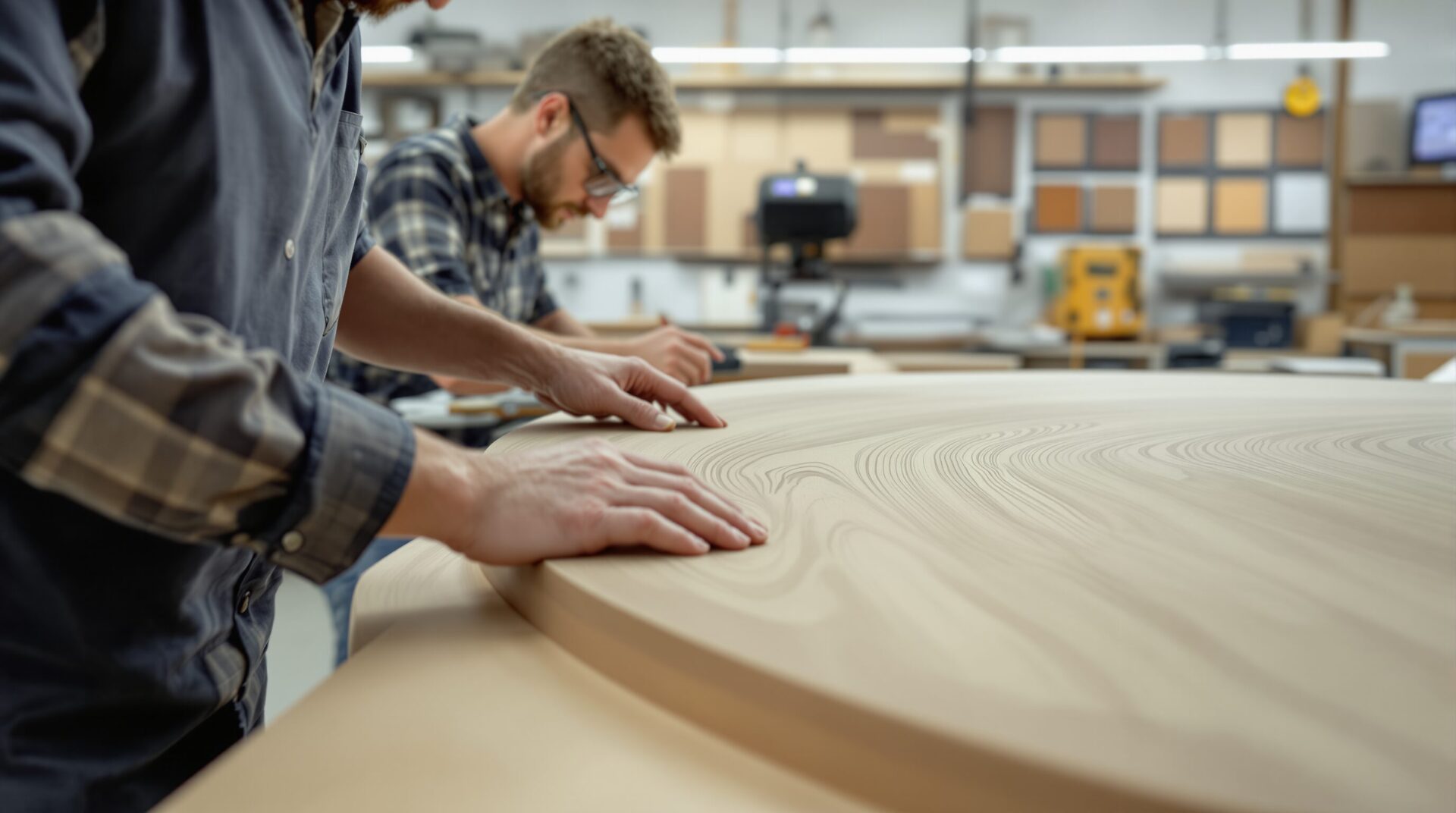 exploration et innovations des techniques de placage bois