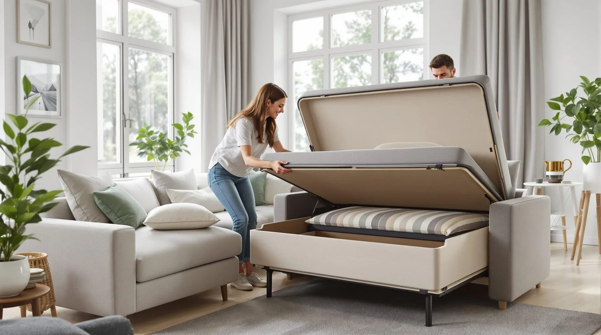 Mobilier multifonction pour salon : les astuces pour optimiser un petit espace