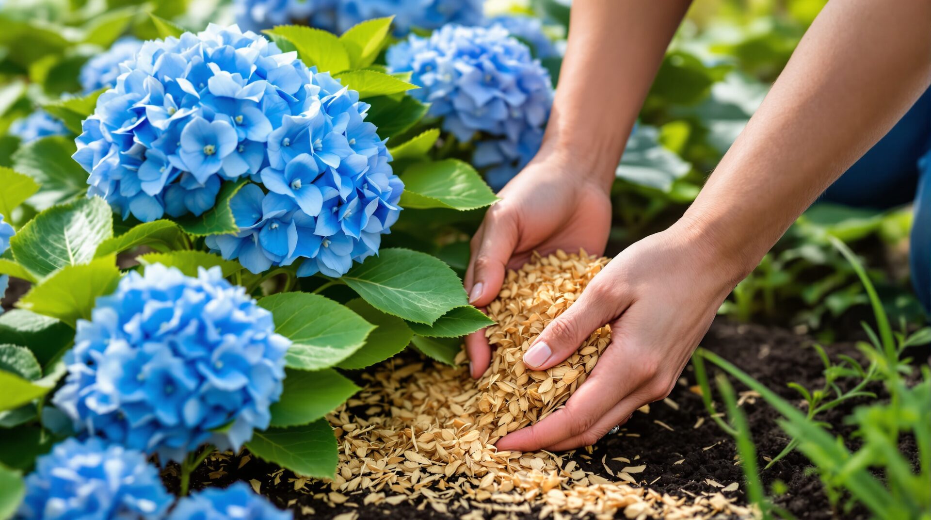 Acidifier un sol pour hortensia : les méthodes naturelles pour des fleurs bleues