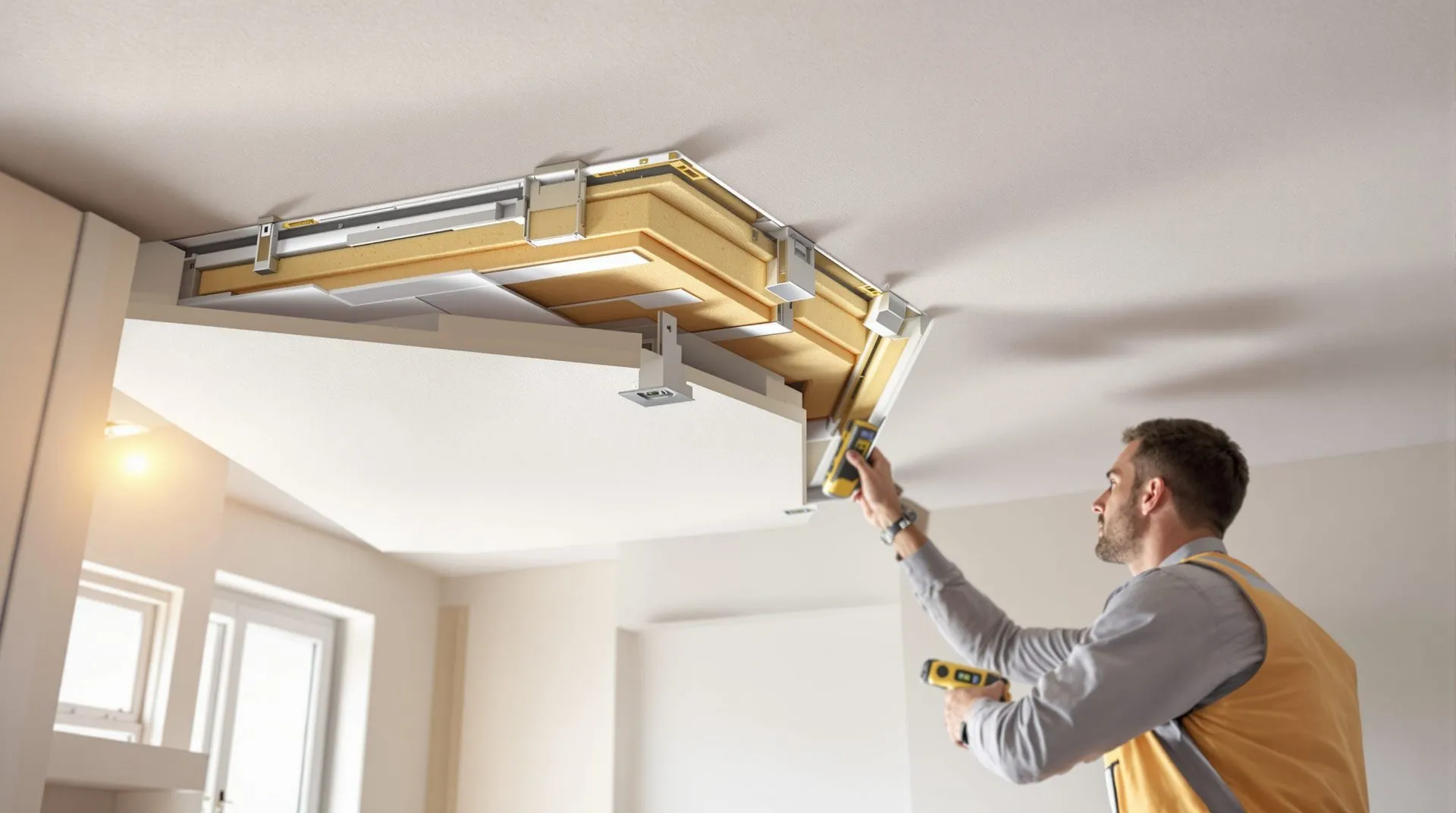comment isoler un plafond du bruit
