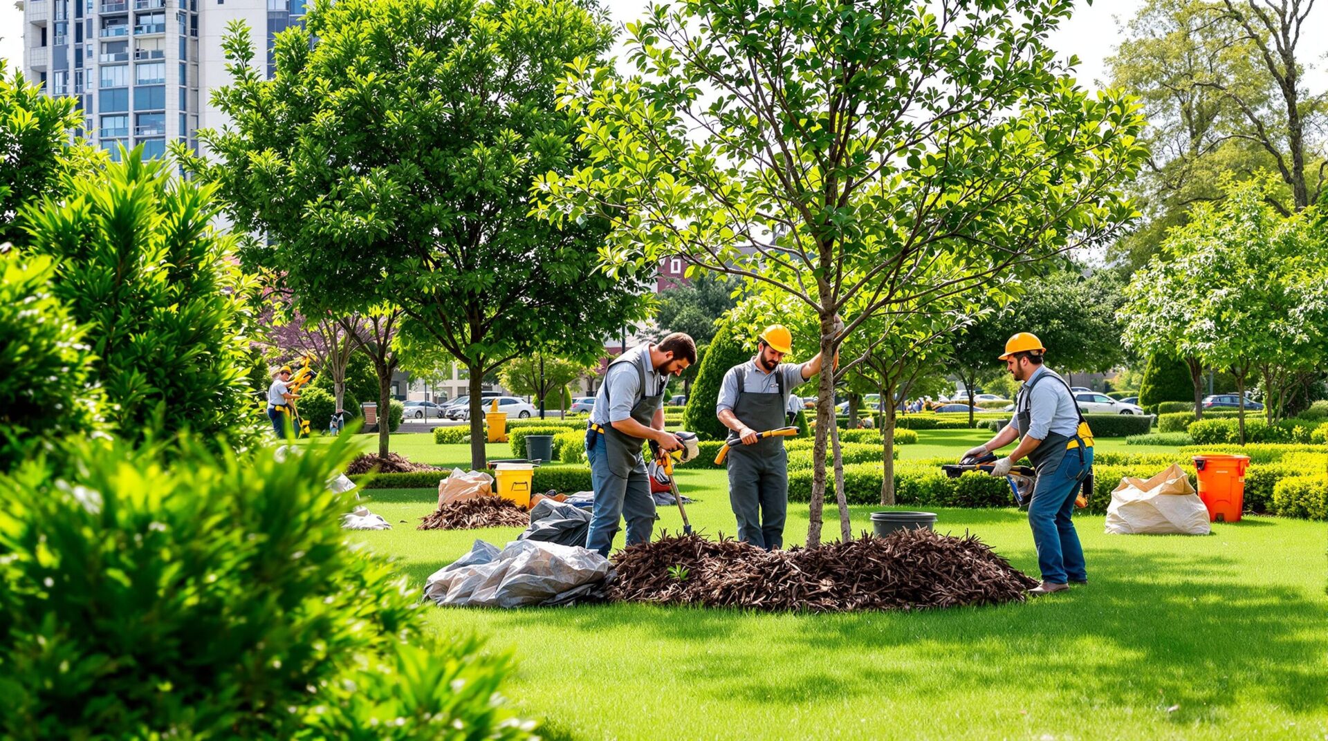 Élagage et gestion des espaces verts