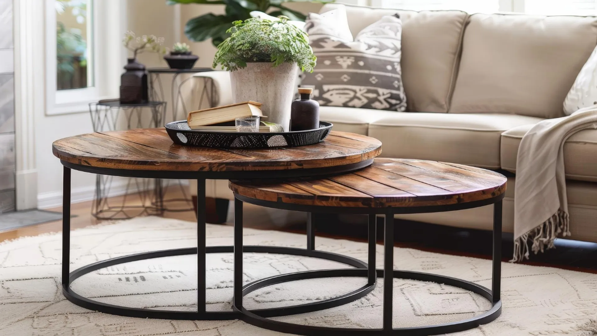 Petits espaces, grandes idées : comment transformer son intérieur avec des tables gigognes ?