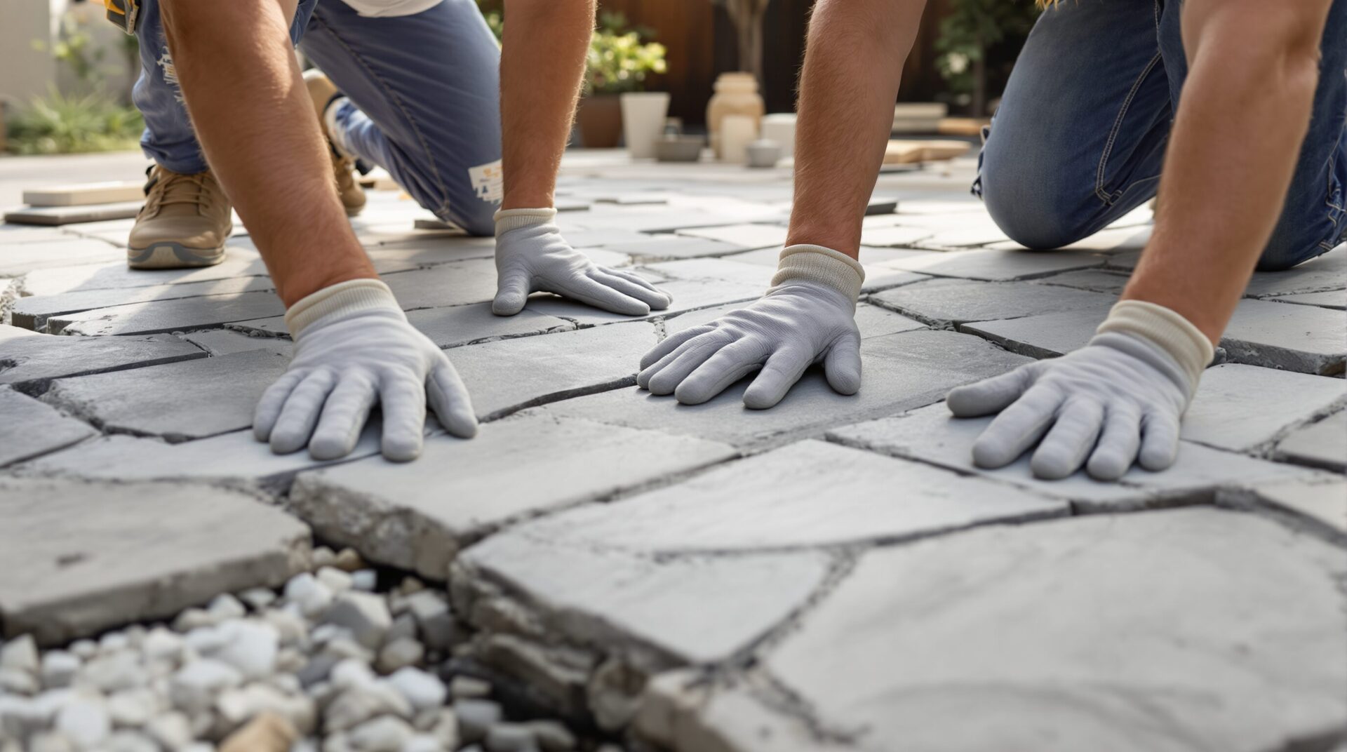 Faire une terrasse en pierre naturelle : la méthode pour un résultat esthétique et durable