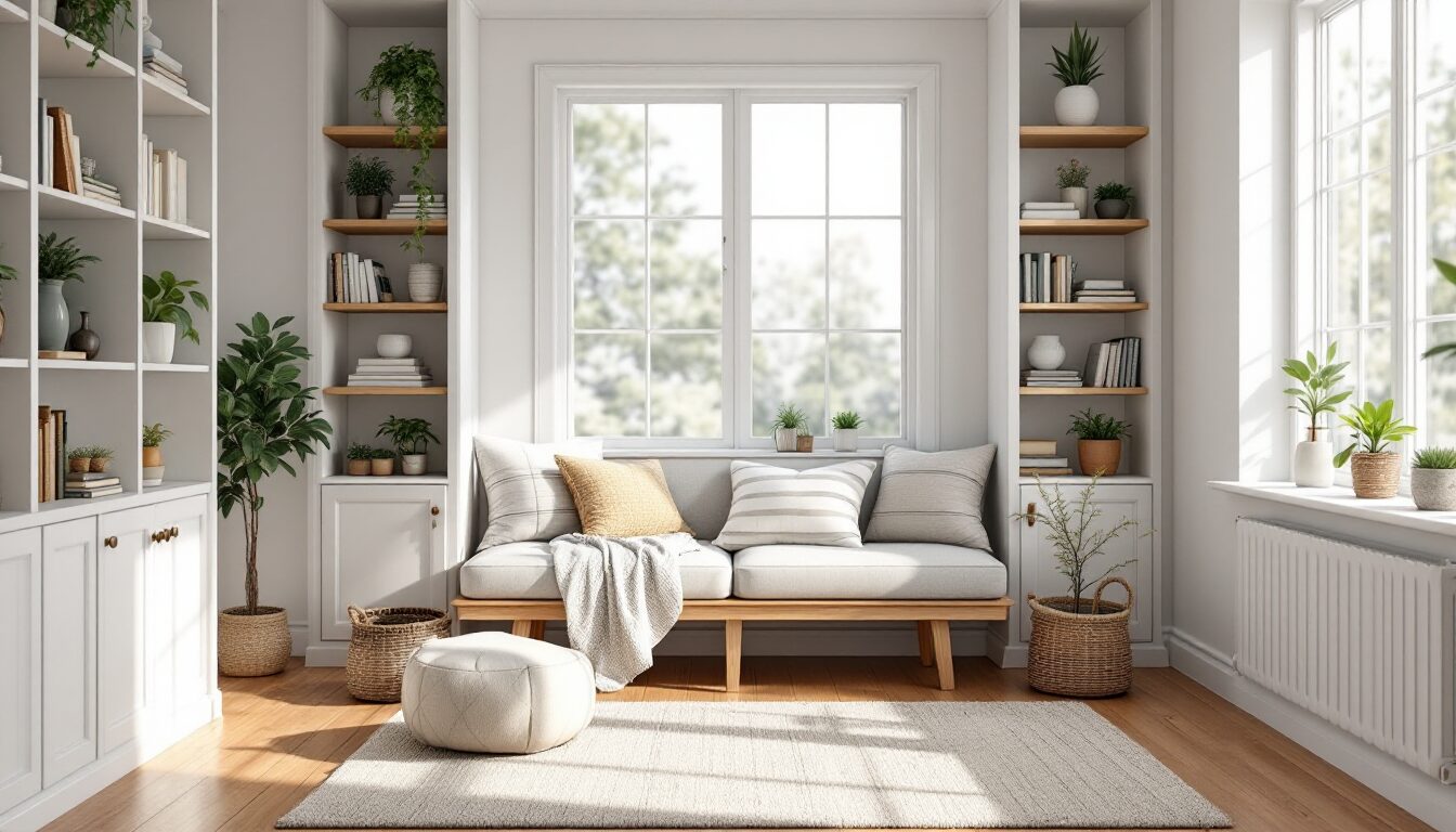 banquette coin lecture