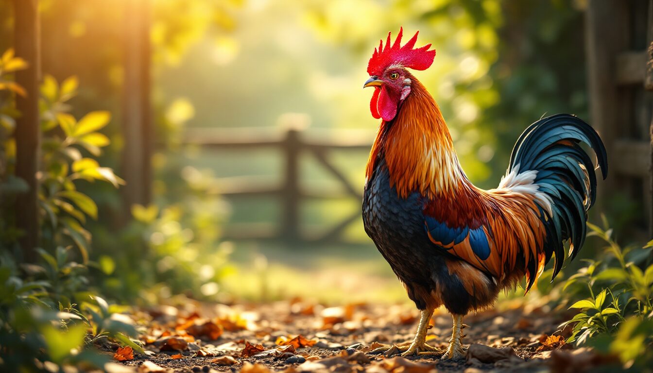 combien de temps vie un coq