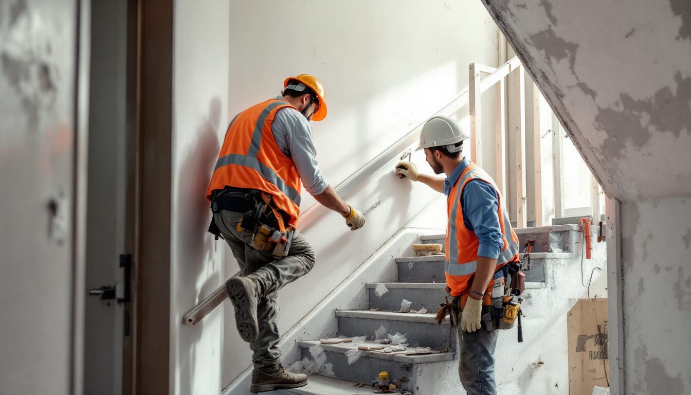 renovation cage escalier