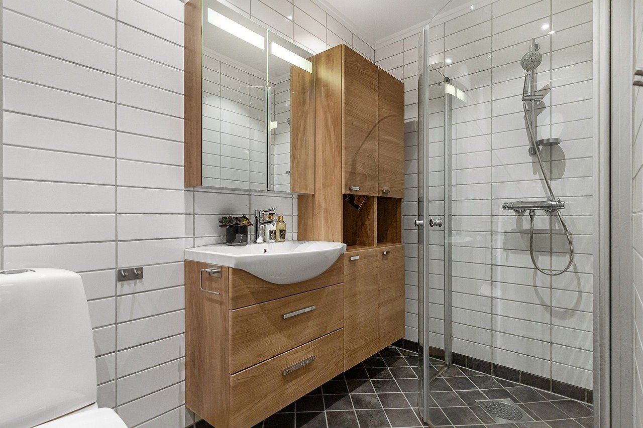 salle de bain nature