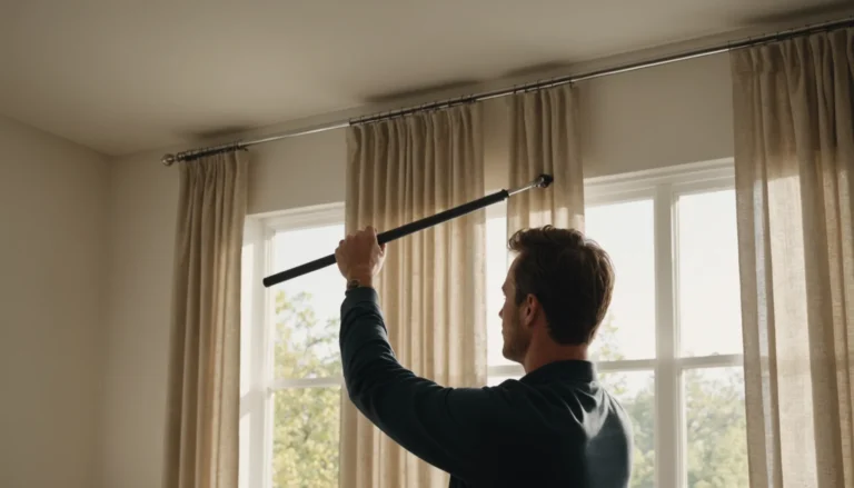 fixer des rideaux sans perçage