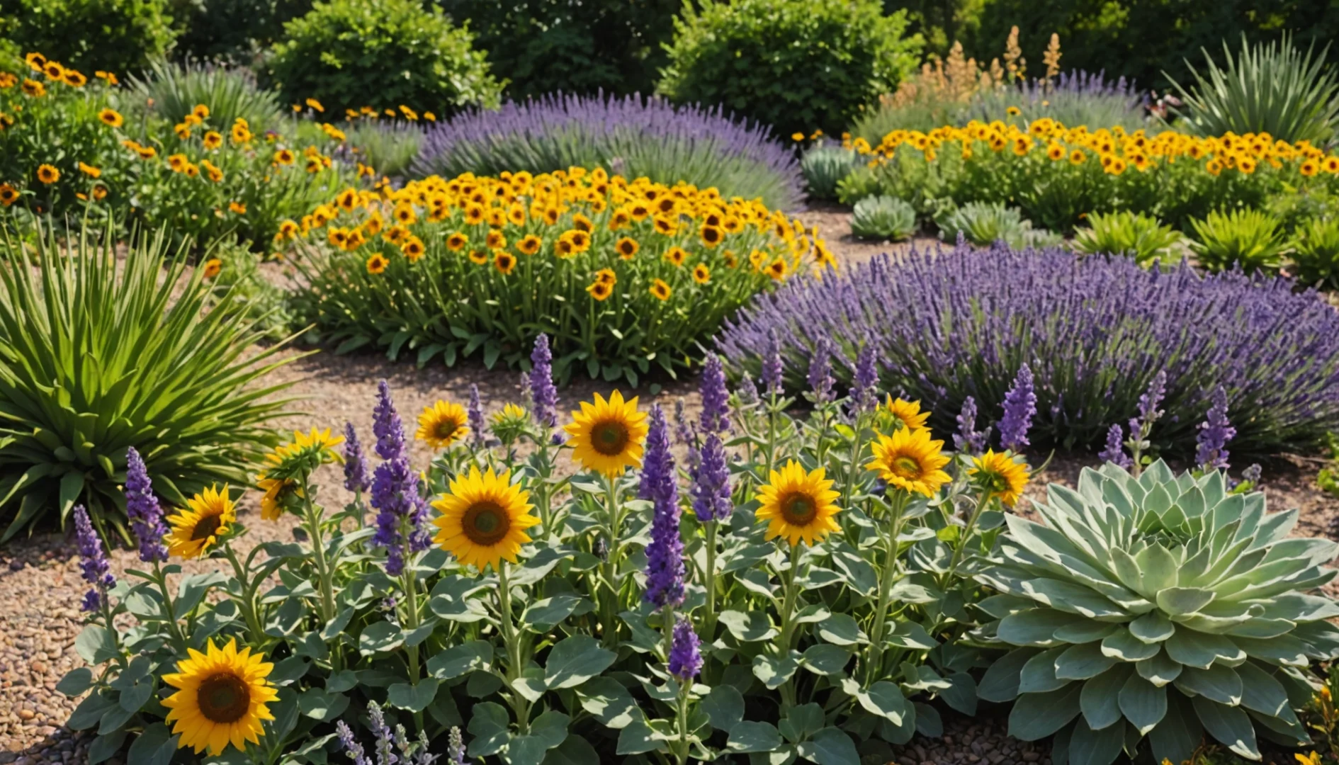 plantes résistantes pour emplacement ensoleillé