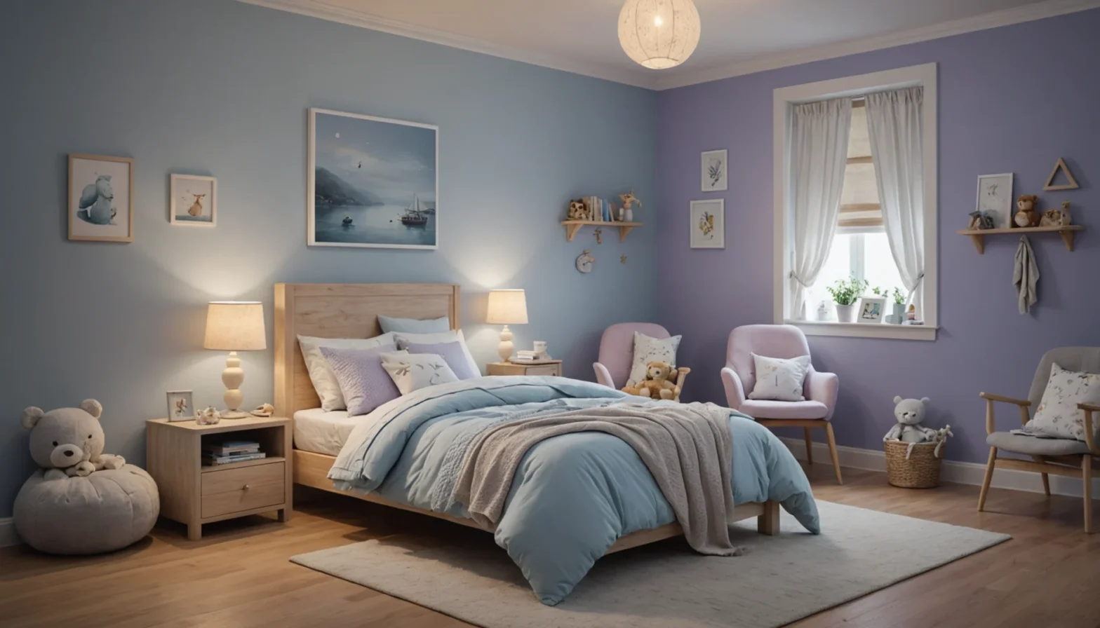 quelle couleur pour la chambre d'enfant