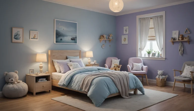 quelle couleur pour la chambre d'enfant