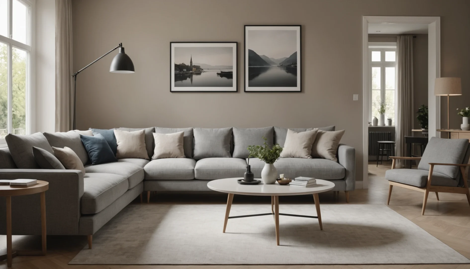 quelle couleur de mur pour meubles gris