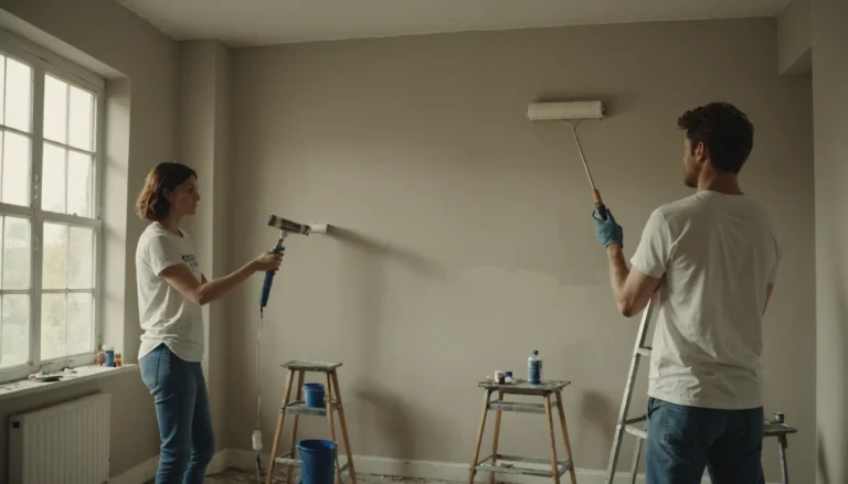 rouleaux de peinture pour murs lisses