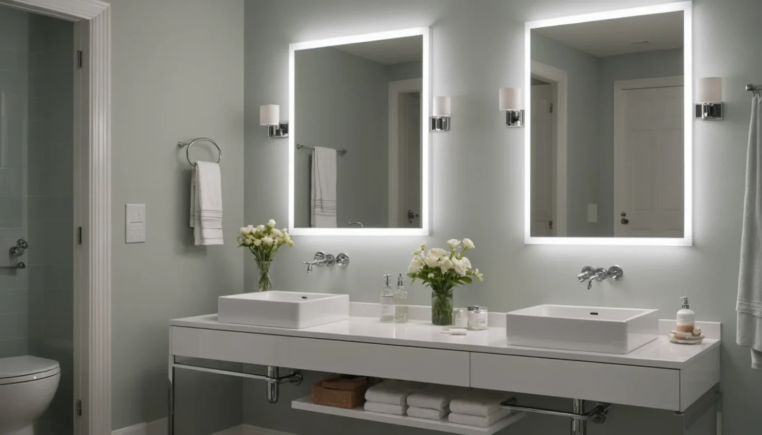 agrandir visuellement une petite salle de bain