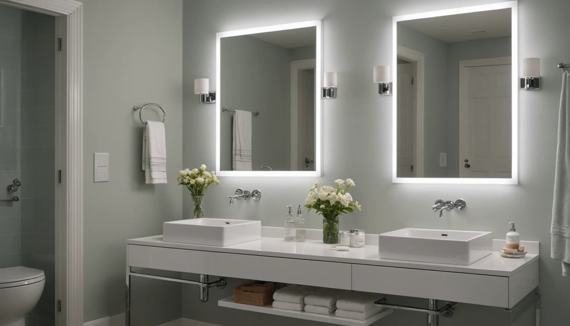 agrandir visuellement une petite salle de bain
