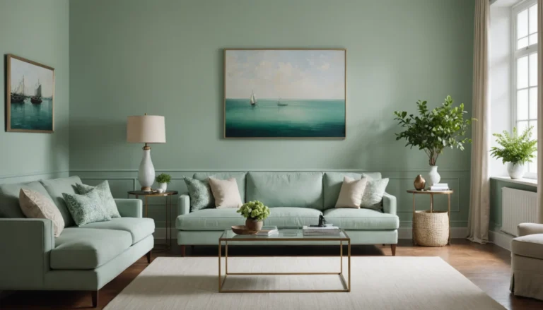 couleur complémentaire vert d'eau