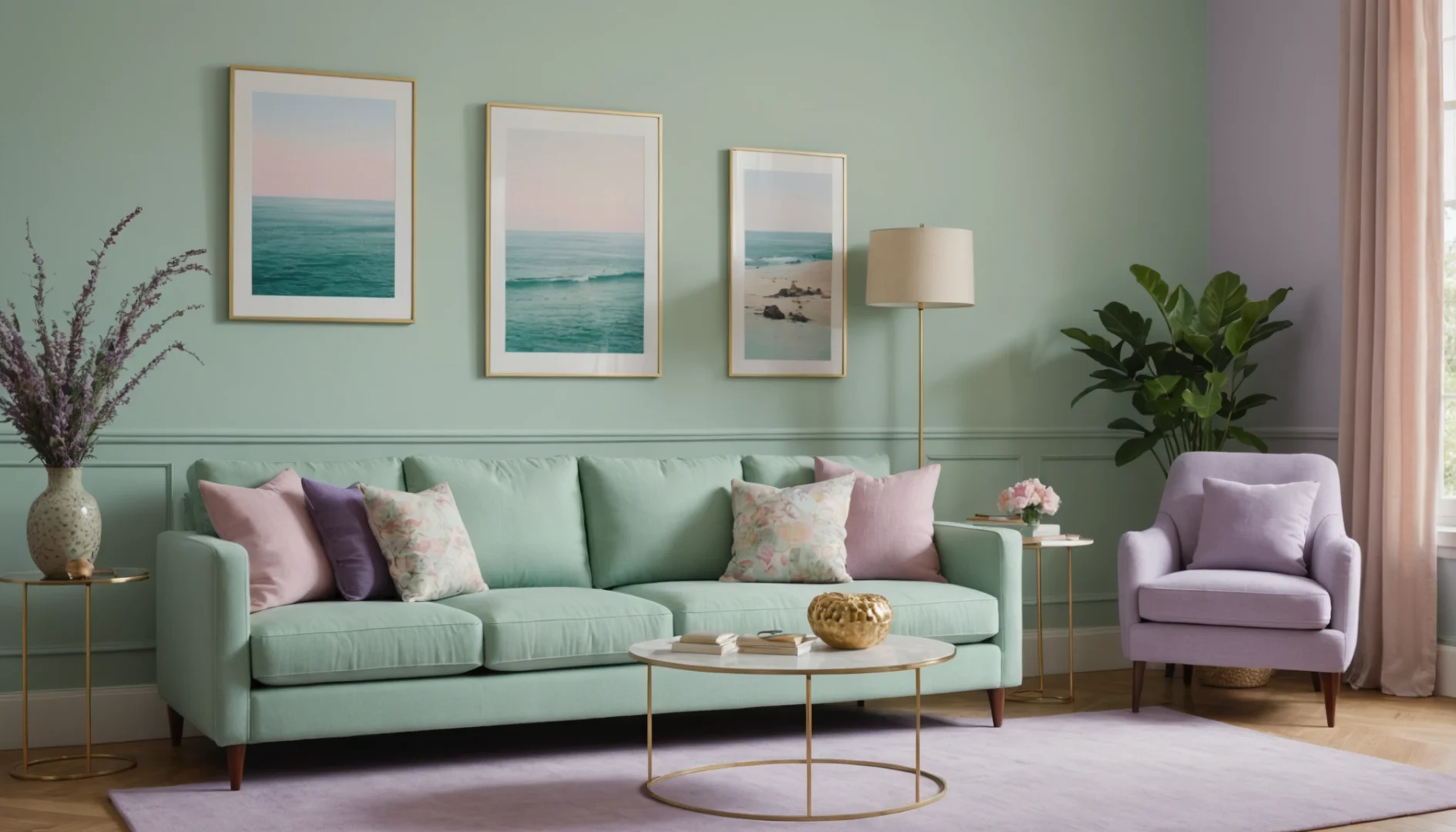 quel couleur avec le vert d'eau
