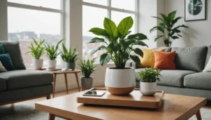 Partir en vacances sereinement avec un pot de fleur intelligent